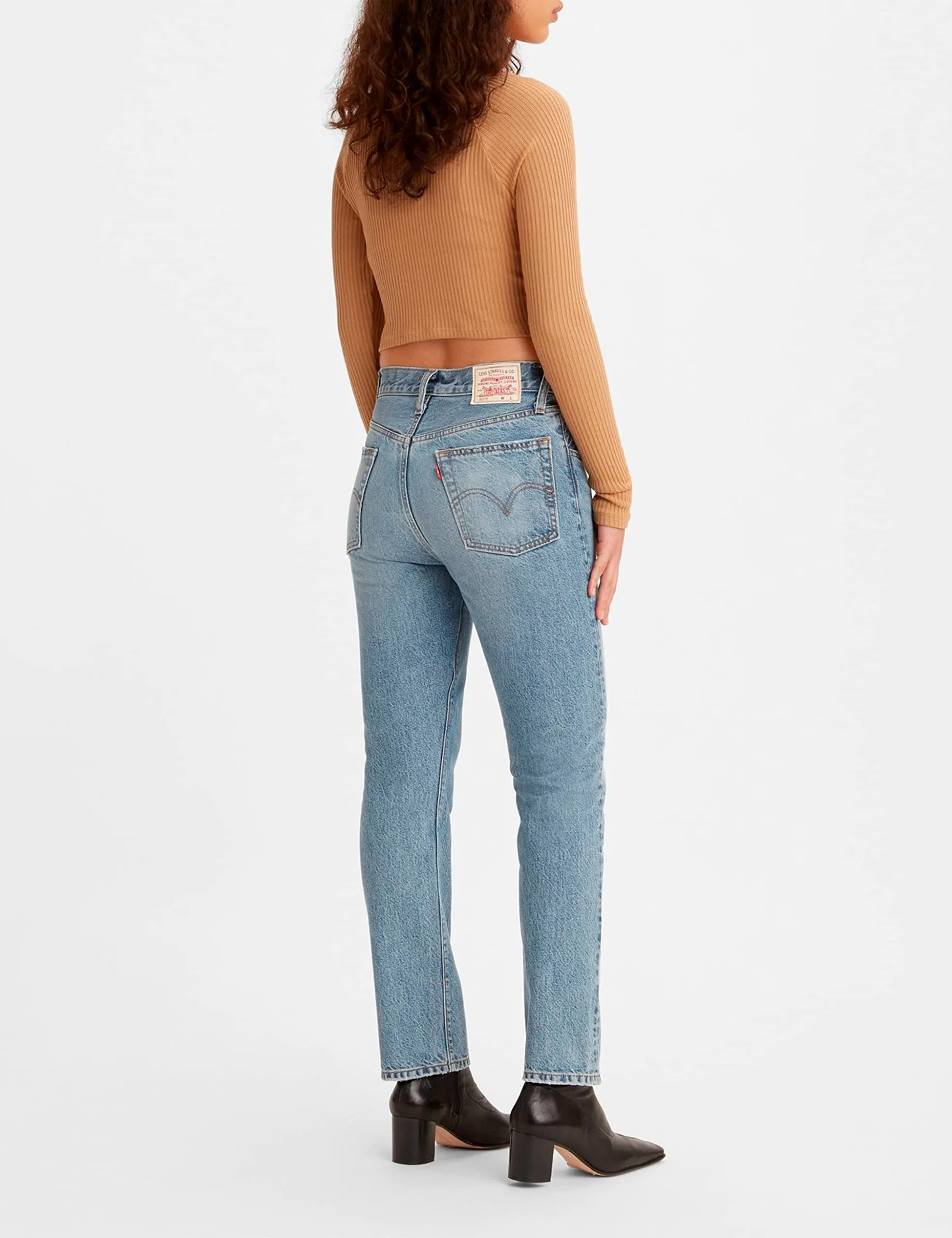 Levi's 501 Women's Jeans, Stoneware, 25W / 30L - immagine 3
