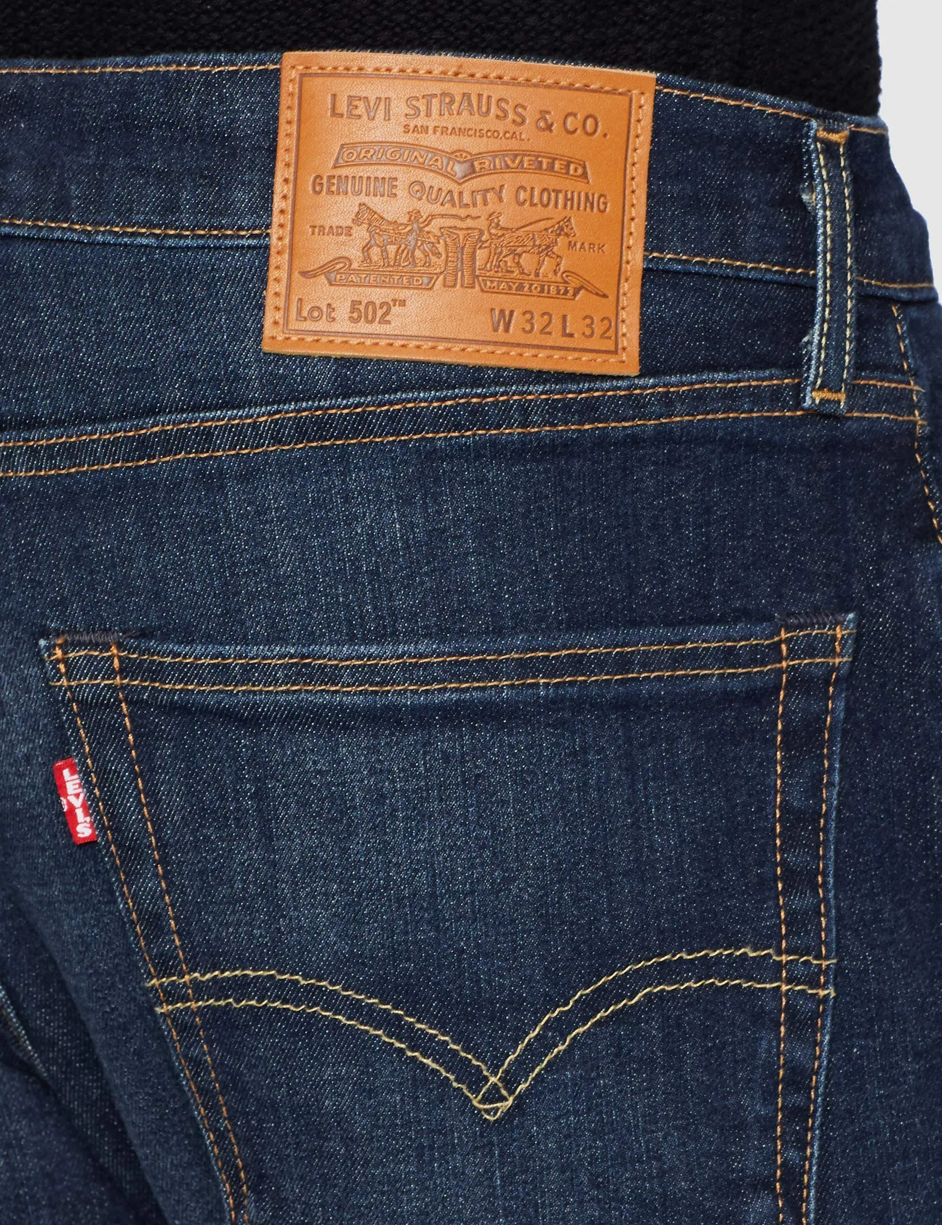 Levi's 502 Taper Jeans Uomo Biologia Adv 34W / 36L - immagine 6