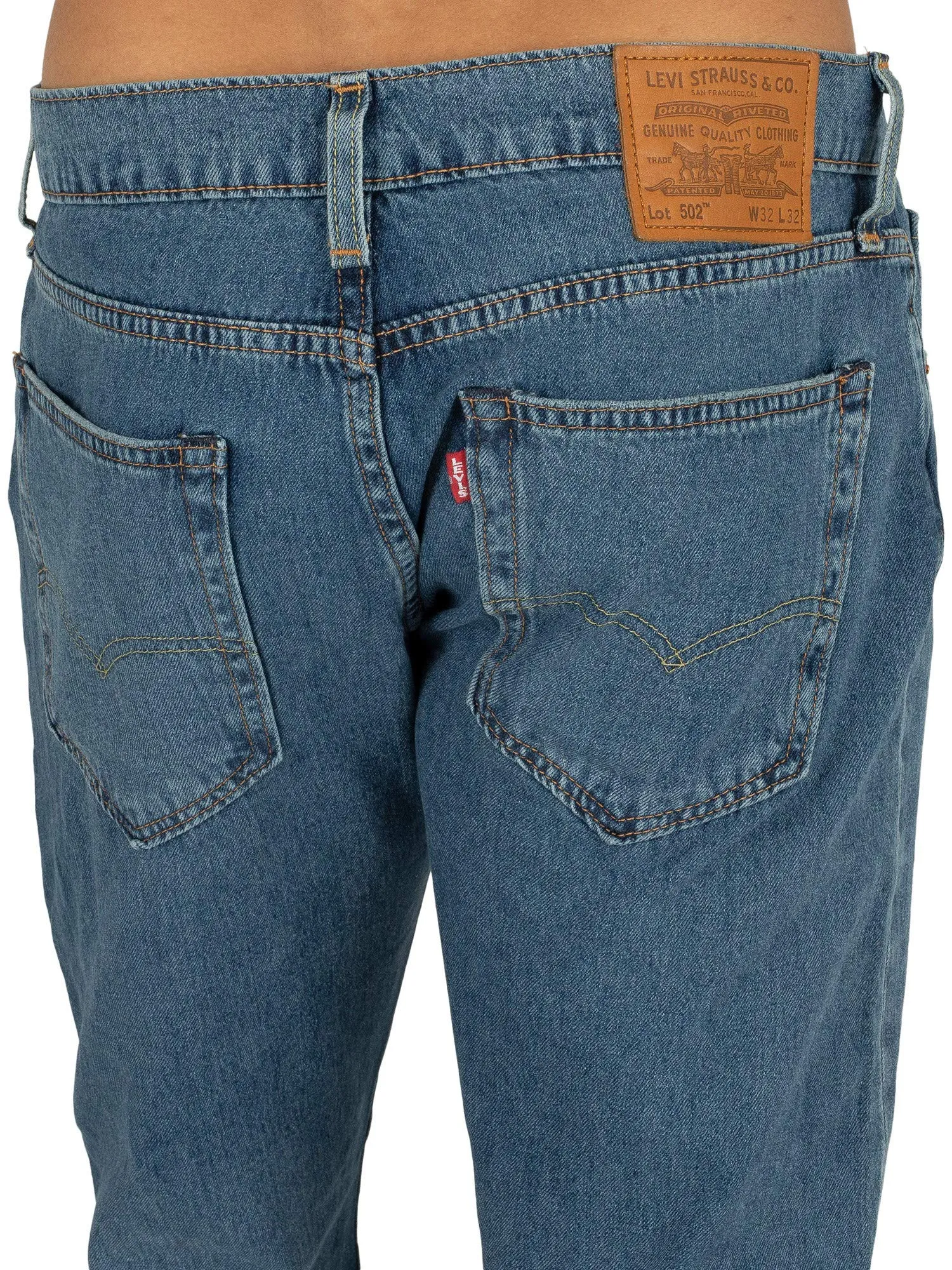Levi's 502 Taper Jeans, Ocala Park LTWT 0648, W31 L32 - immagine 5
