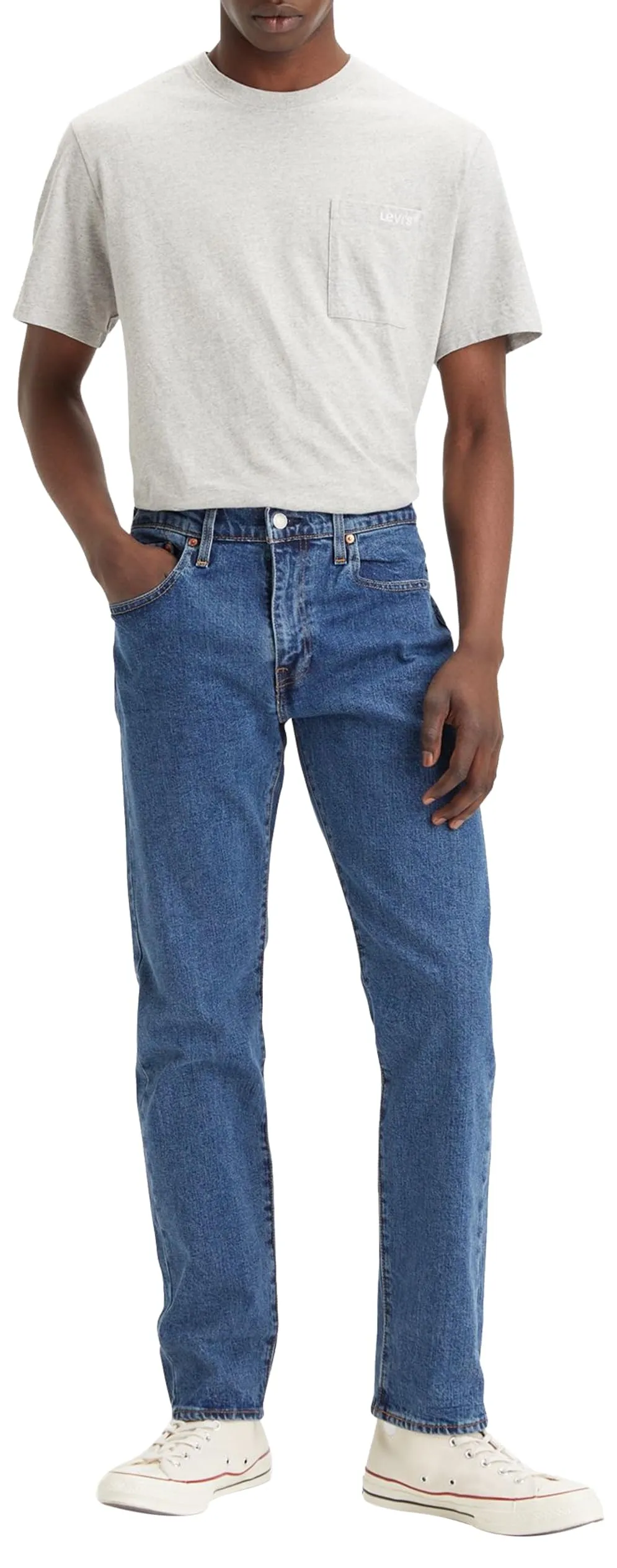 Levi's 502 Taper Jeans Uomo, Stonewash Stretch, 30W / 34L - immagine 1