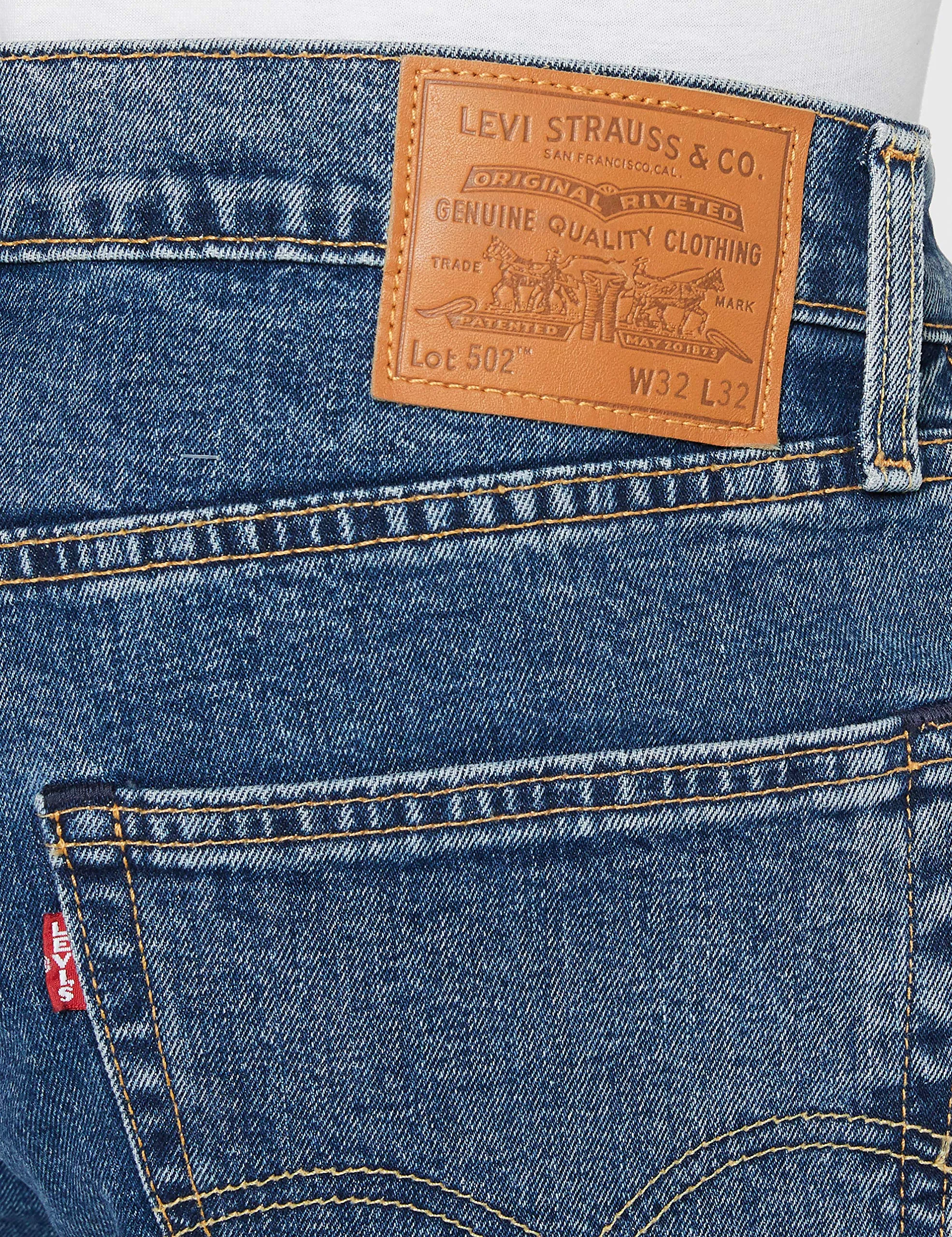 Levi's 502 Taper Jeans Uomo, Stonewash Stretch, 30W / 34L - immagine 5