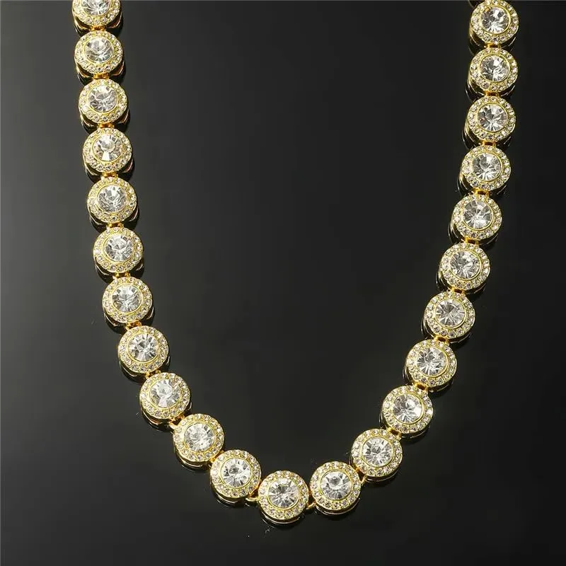Collana Angelica in Oro Giallo 18K Around Crystal 38-40.5cm - immagine 5