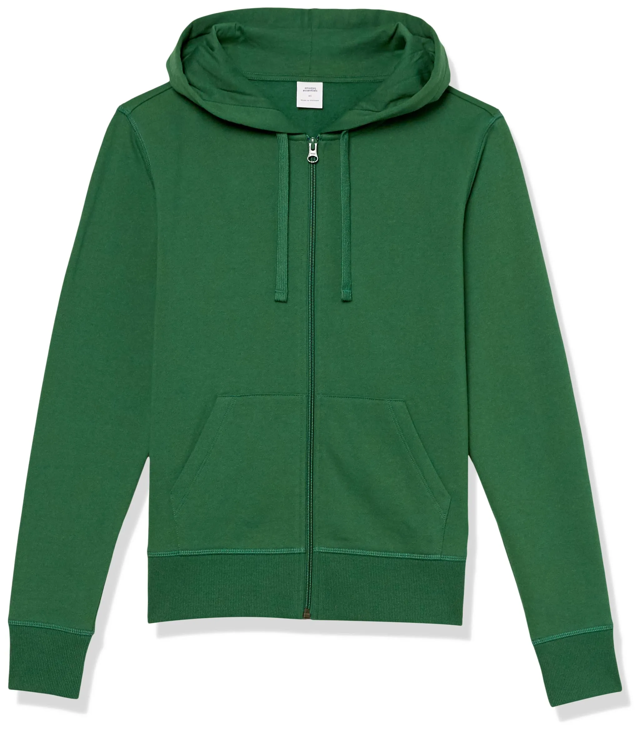 Amazon Essentials Felpa con Cappuccio e Zip Intera da Donna, Verde, S - immagine 9