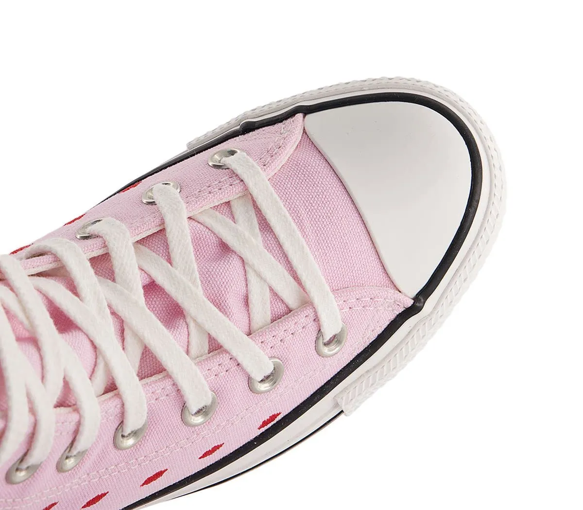 Converse Chuck Taylor All Star High Top Junior Trainers - Fiore di ciliegio Bianco, 39 EU - immagine 5