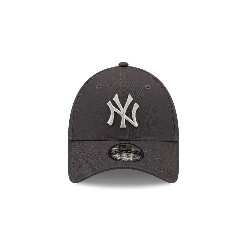 New Era York Yankees MLB League Essential 9FORTY Adjustable Cap - Graphite - immagine 2