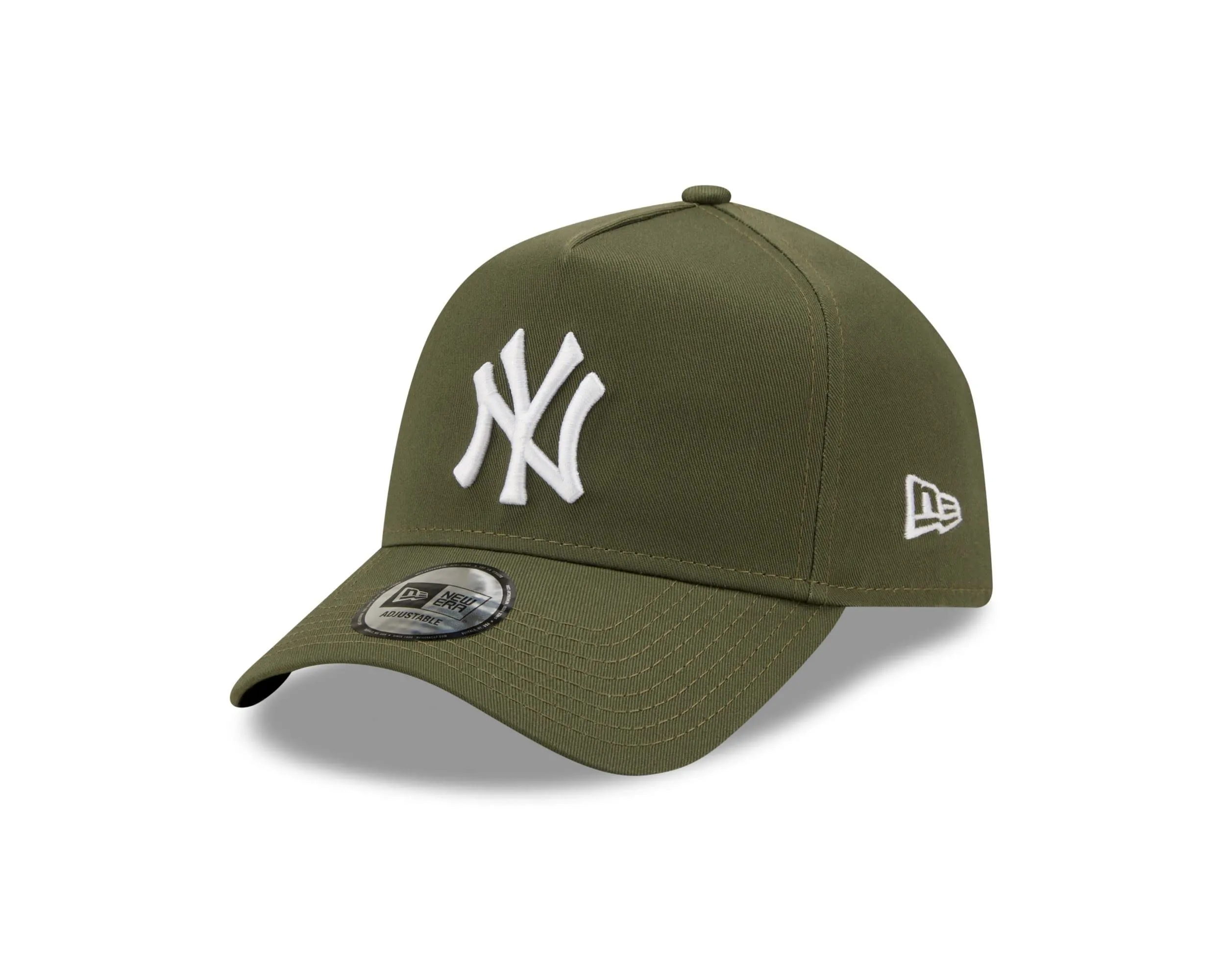 New Era York Yankees MLB 9Forty E-Frame Snapback Cap - Olive - immagine 1