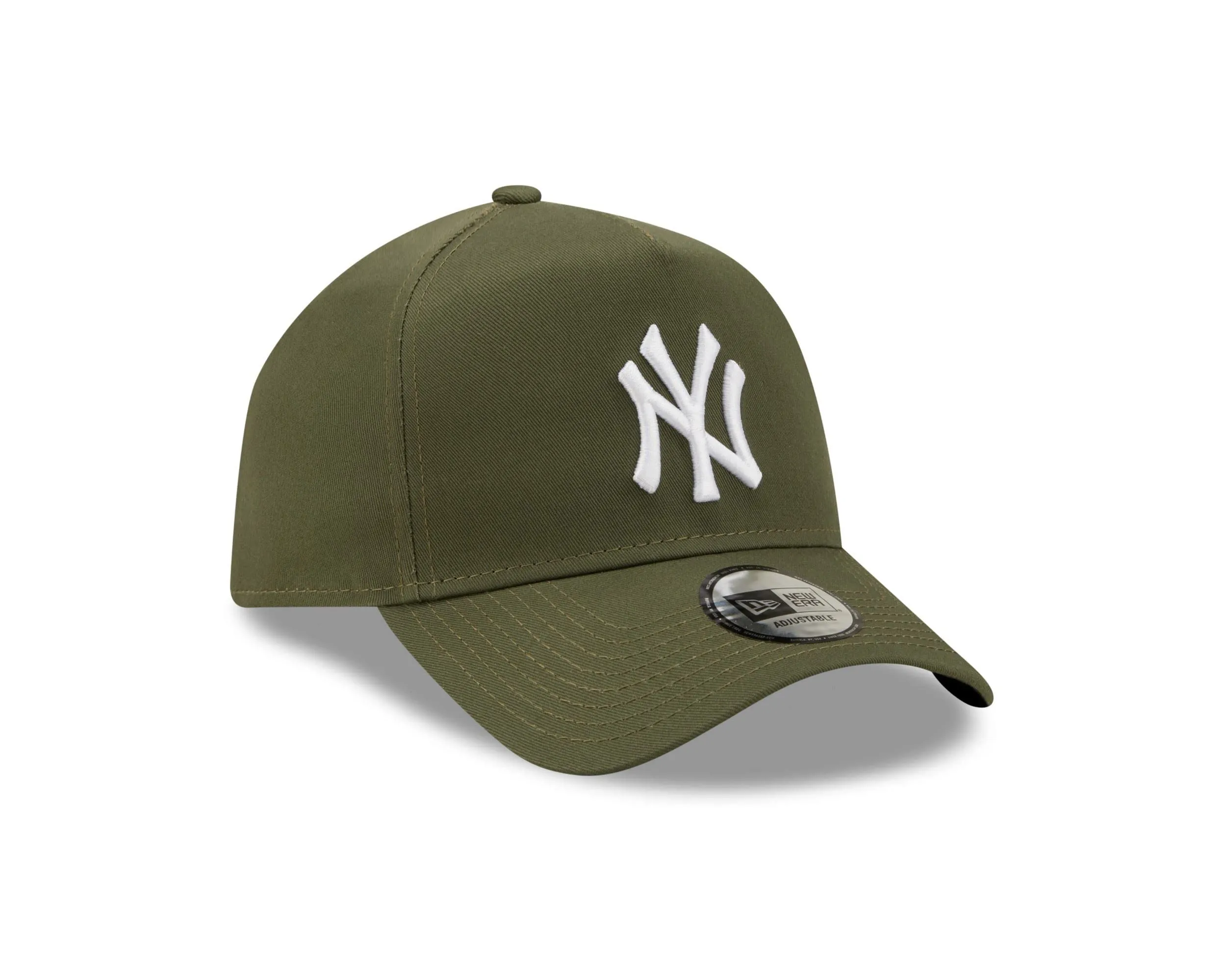 New Era York Yankees MLB 9Forty E-Frame Snapback Cap - Olive - immagine 3