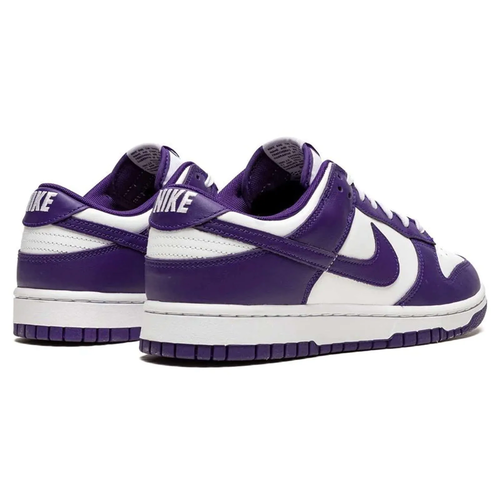 Nike DD1391-104 Scarpe da basket da uomo Bianco Viola Corte 40 EU - immagine 3
