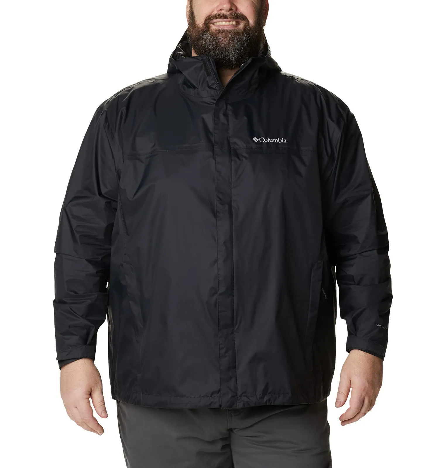 Columbia Watertight II Jacket Uomo, Nero, XL - immagine 7