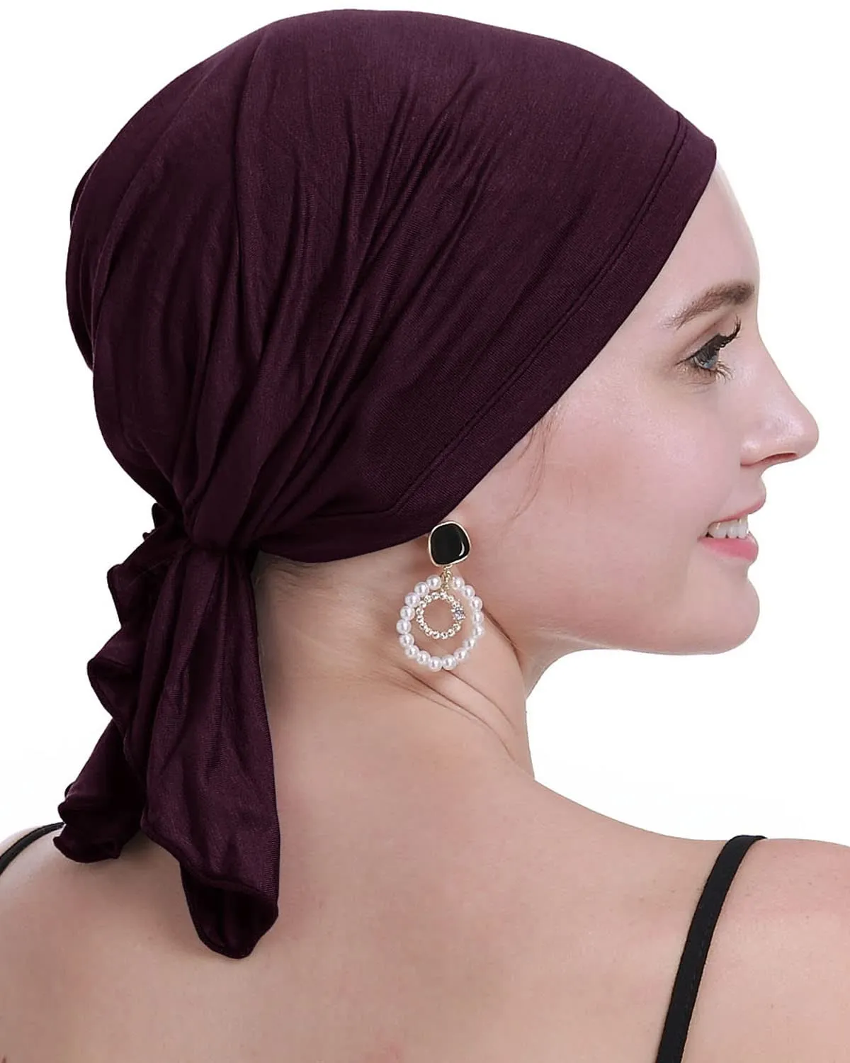 osvyo Foulard in bambù per donne, Taglia unica - immagine 5