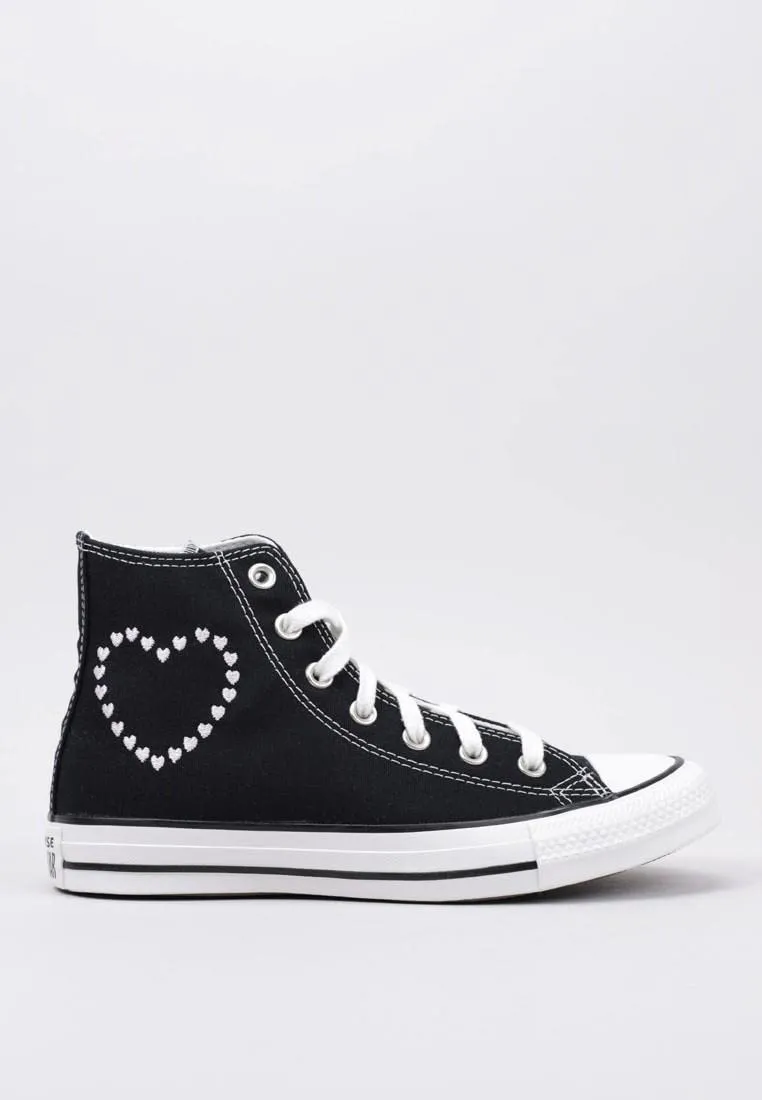 Converse All Star Garden Party Hi Womens Sneakers - Nero Vintage Bianco, 37.5 EU - immagine 3