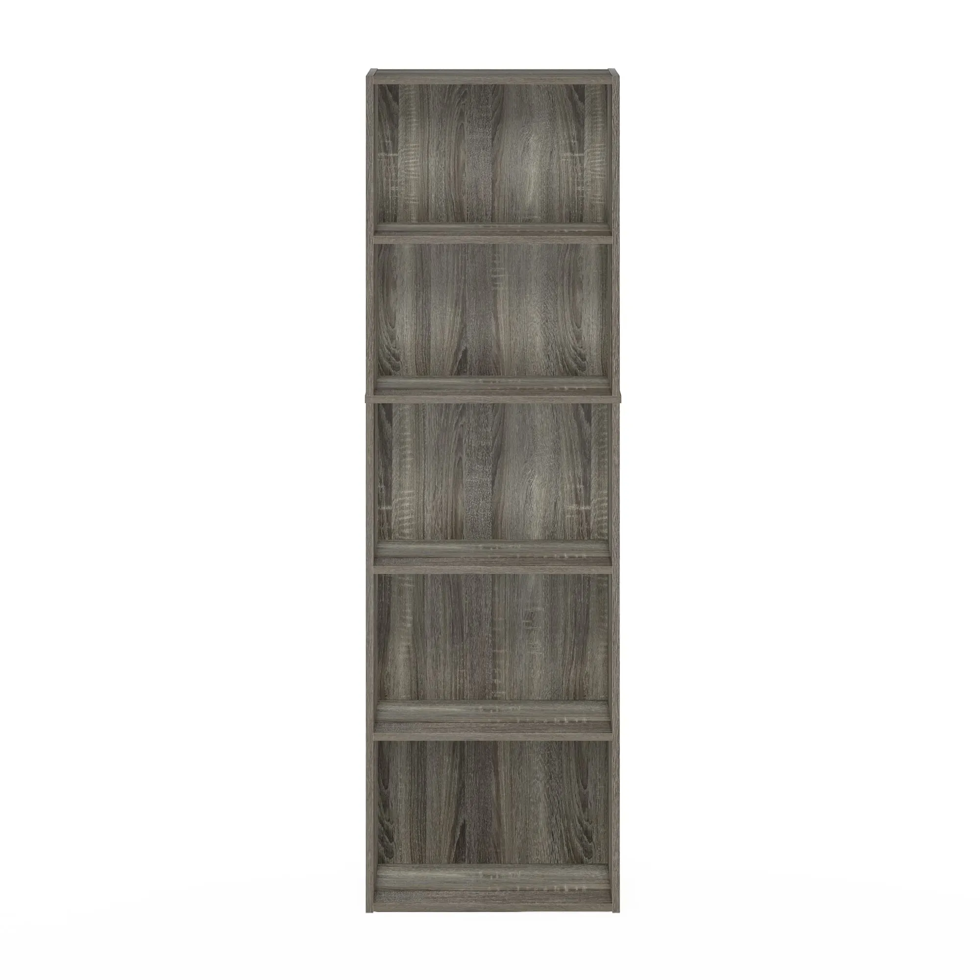 Furinno 11055GYW Luder Libreria Portaoggetti a 5 Piani, Rovere Francese - immagine 7