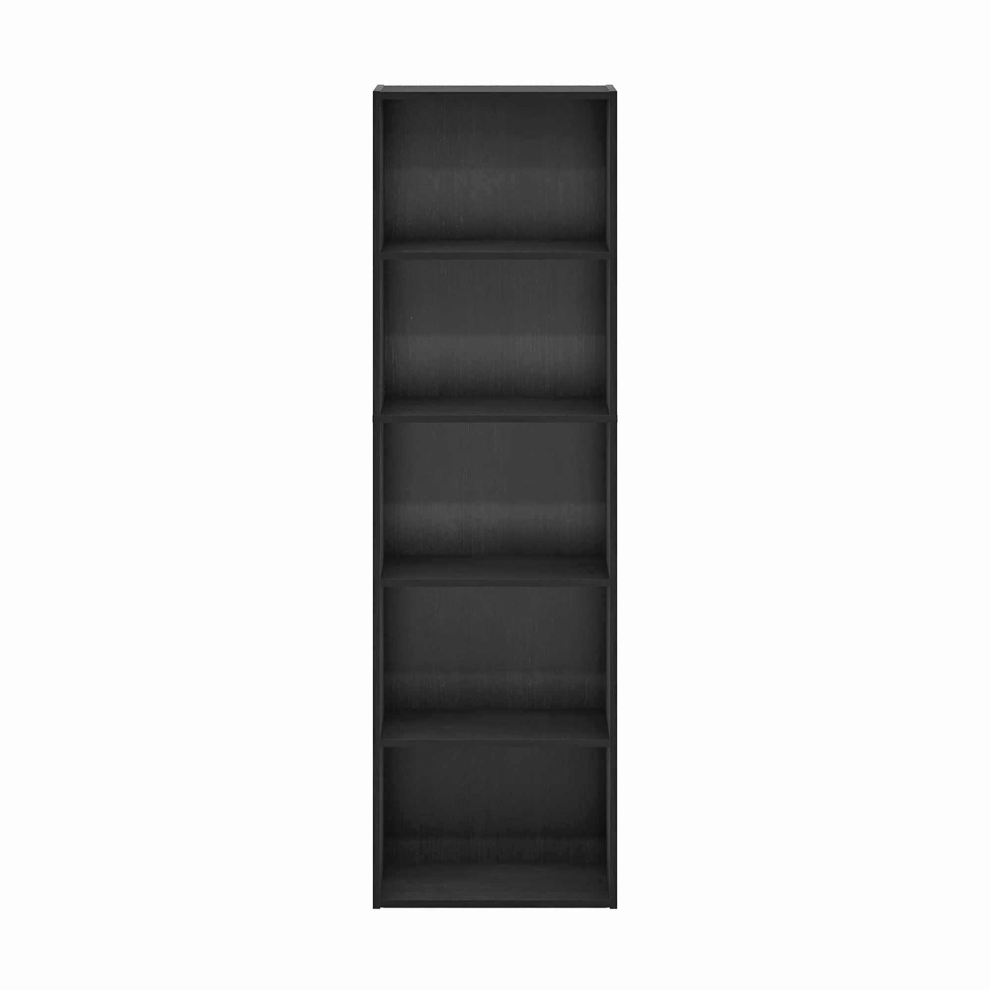 Furinno Luder Libreria a ripiani a 5 livelli, Legno Nero - immagine 7