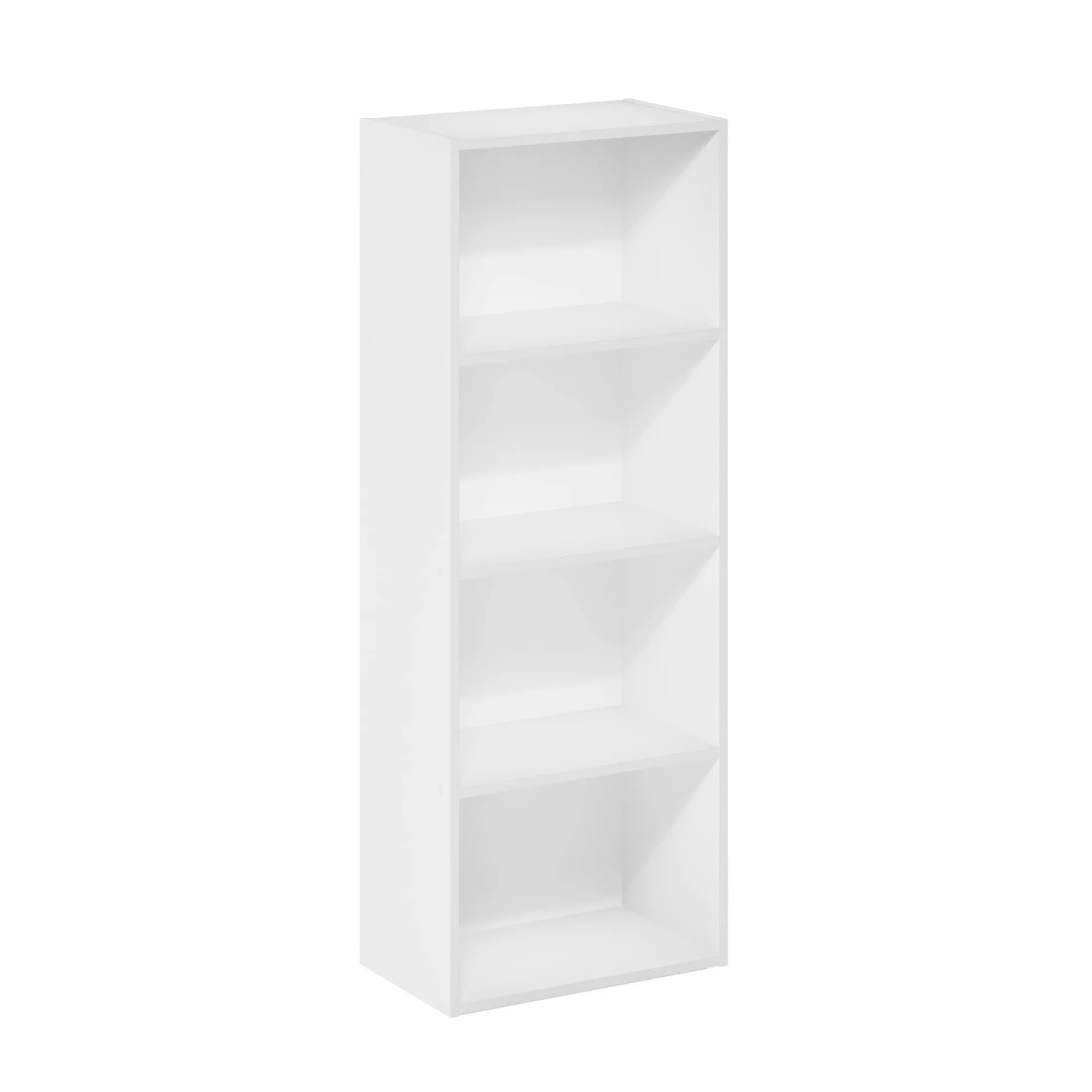 Furinno Luder Libreria a 4 Ripiani, Bianca - immagine 7