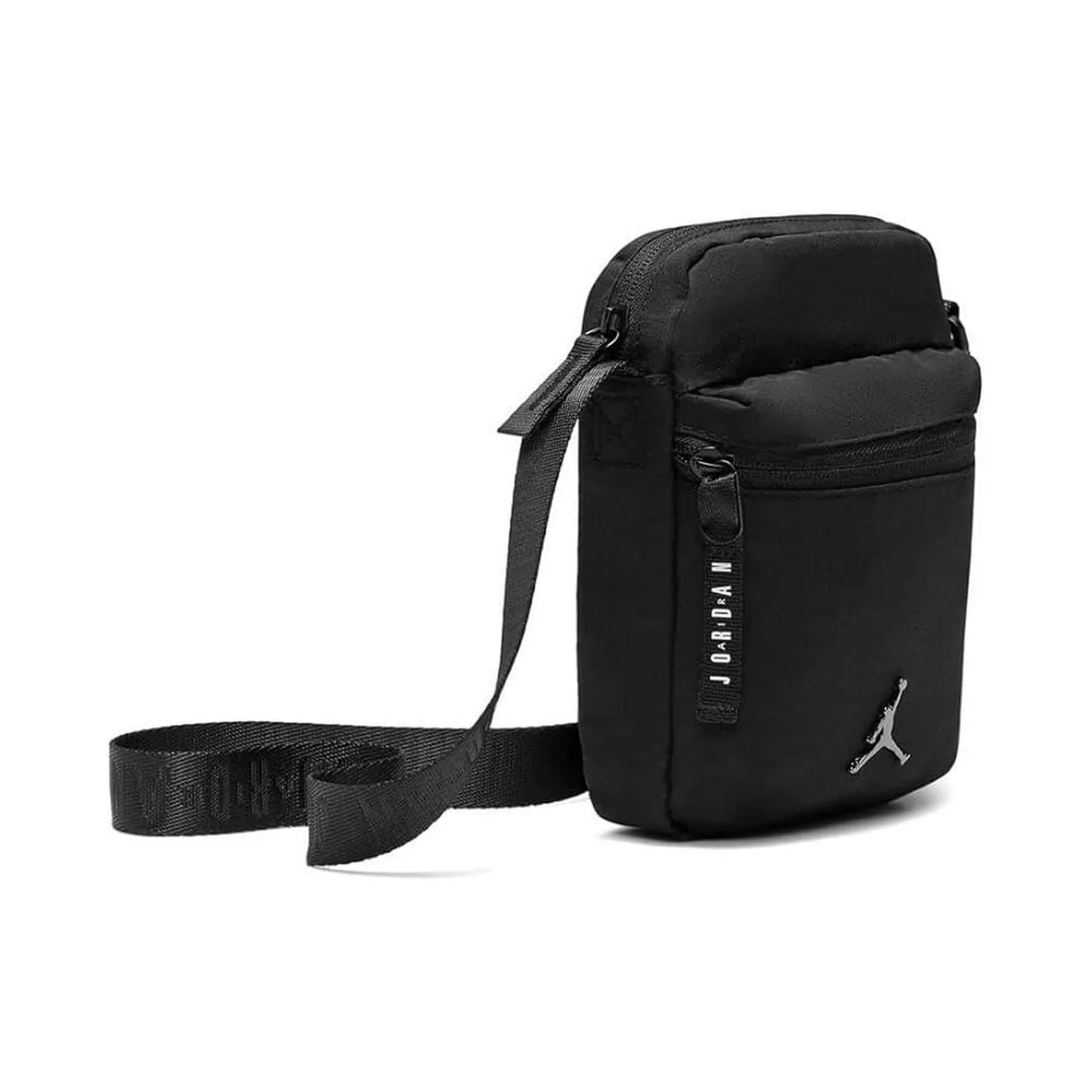 Jordan Unisex Jan Airborne Festival Shoulder Bag - Black, One Size - immagine 3