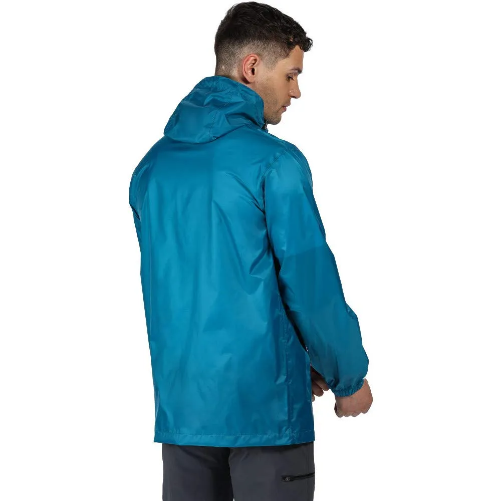 Regatta Pack-It III Giacca Shell Leggera Impermeabile Traspirante, Olympic Teal, S - immagine 2