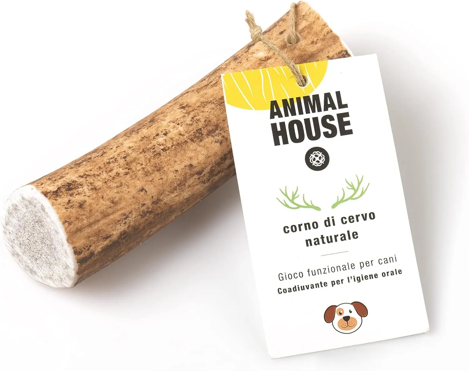Animal House Corna di Cervo per Cani Intere (M) - immagine 1