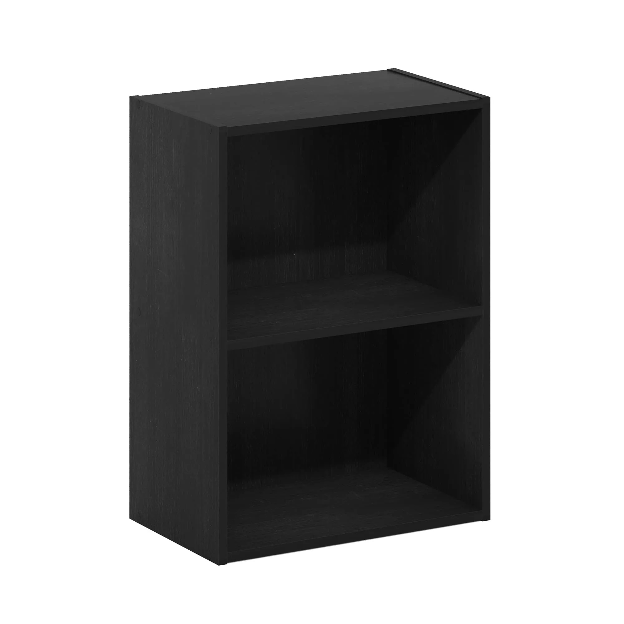 Furinno Luder Libreria a 2 ripiani, Legno Nero - immagine 4
