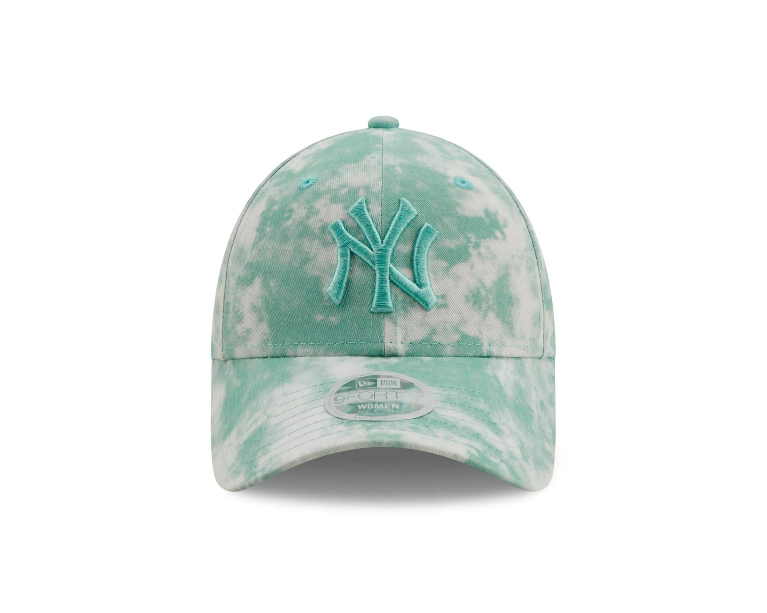 New Era York Yankees Damenkappe MLB 9FORTY Tie Dye Grün - One Size - immagine 2