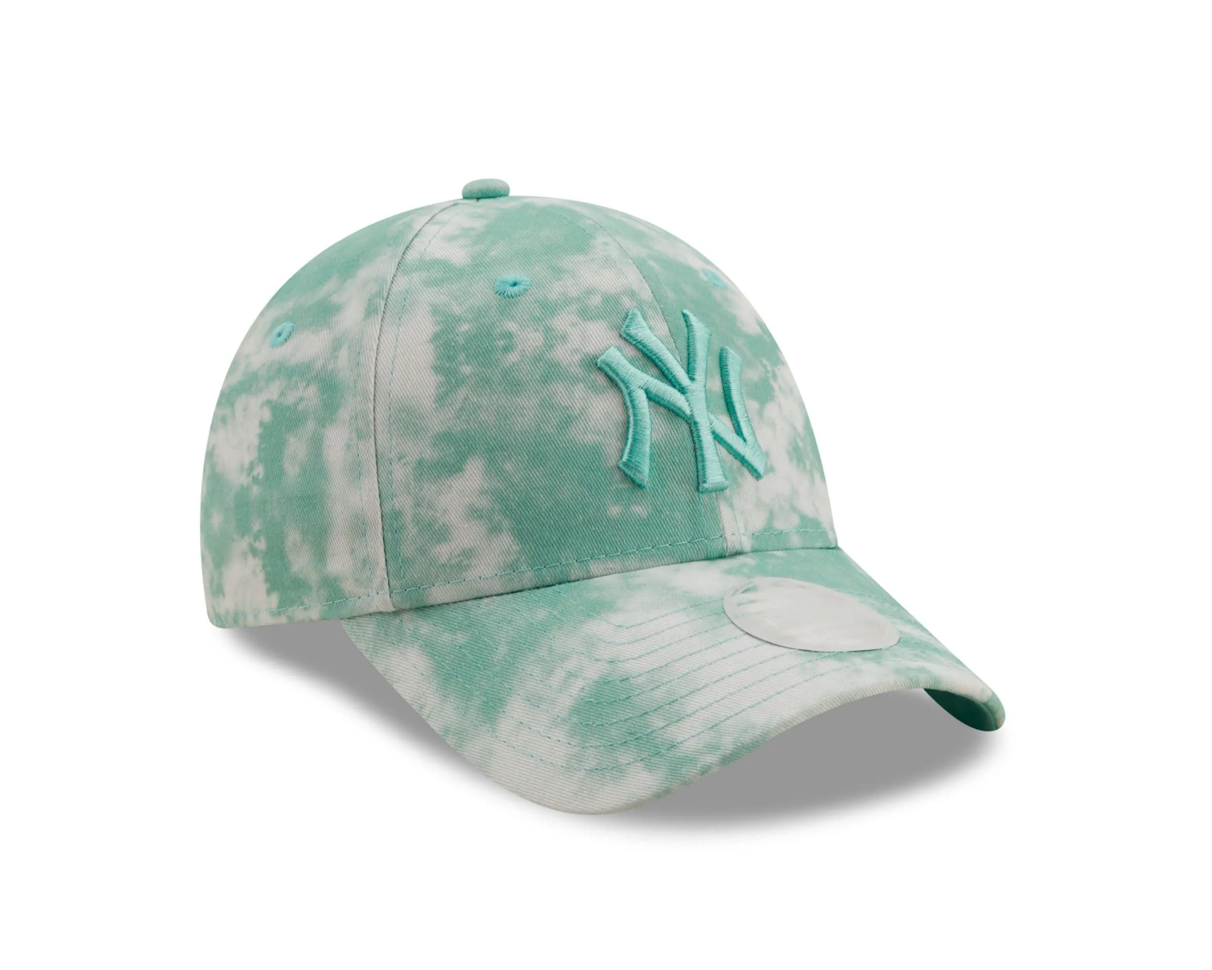 New Era York Yankees Damenkappe MLB 9FORTY Tie Dye Grün - One Size - immagine 3