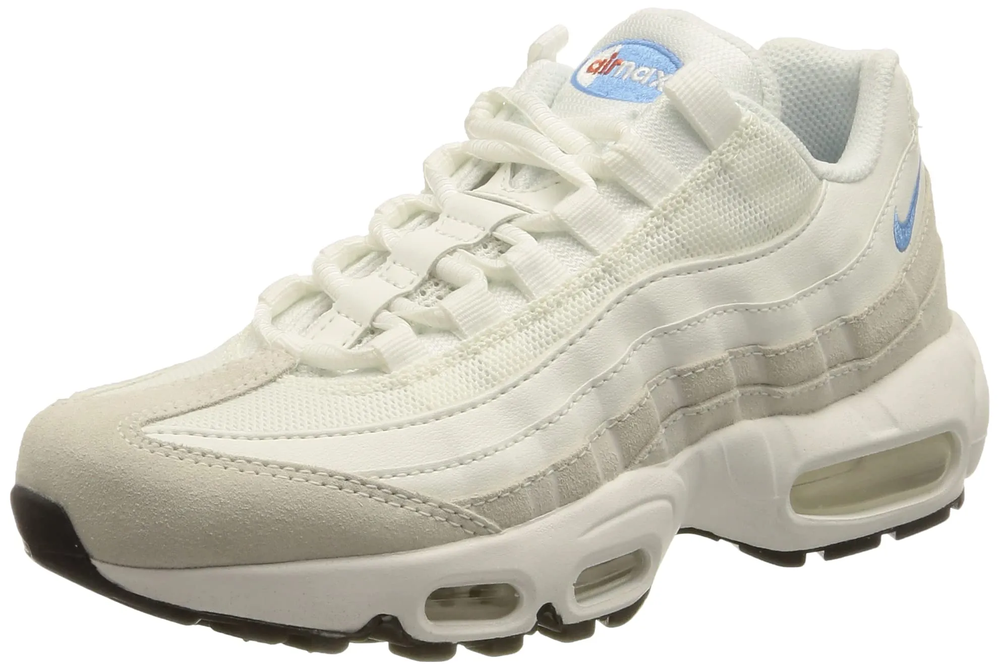 Nike Air Max 95 Women's Running Shoes, Summit White University Blue, 40 EU - immagine 1