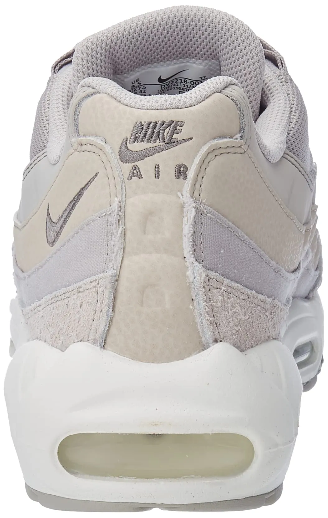 Nike Air Max 95 SE Light Iron Ore Flat Pewter Sail Cobblestone, 41 EU - immagine 3