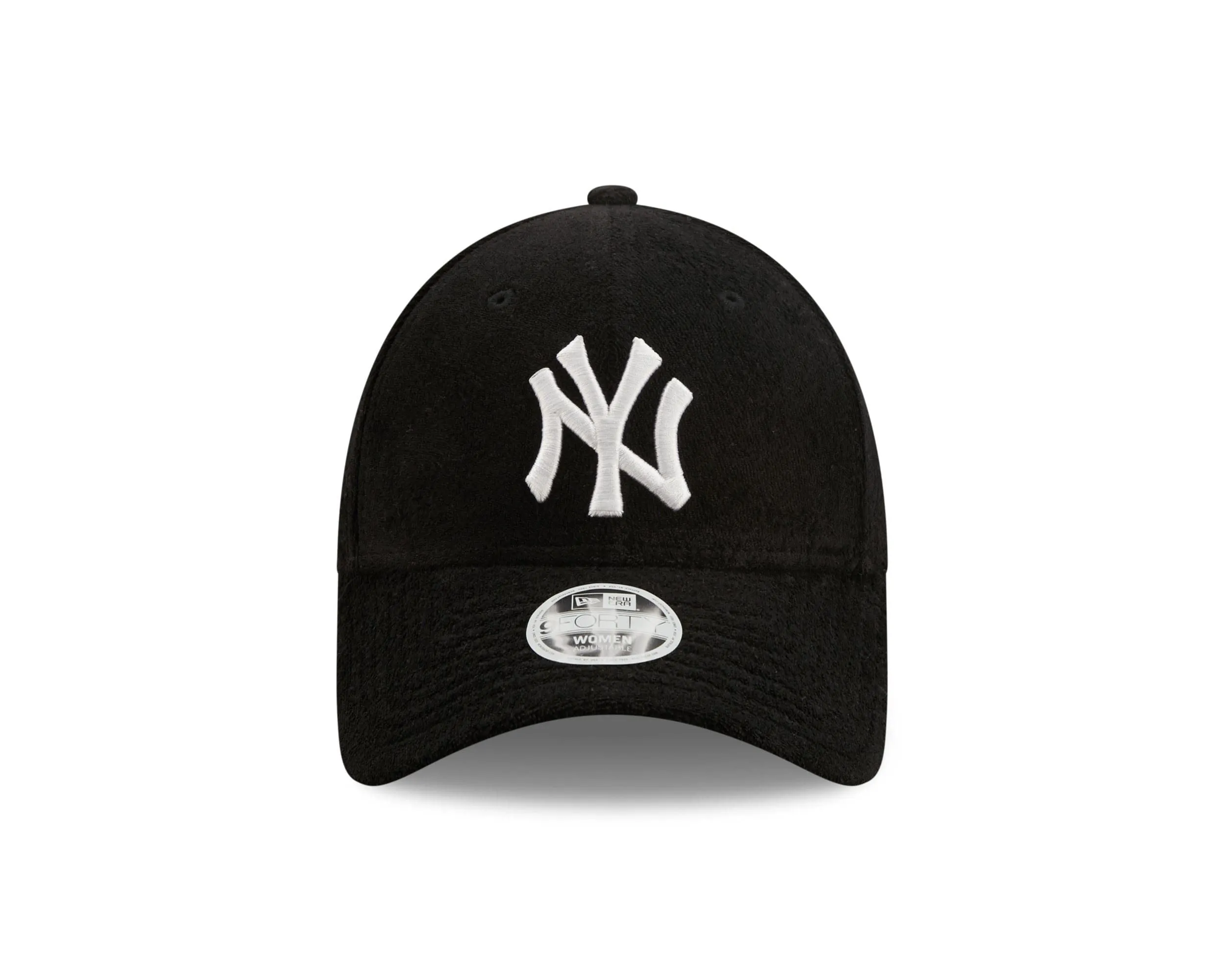 New Era New York Yankees 9Forty Towelling Basecap Black One-Size - immagine 2