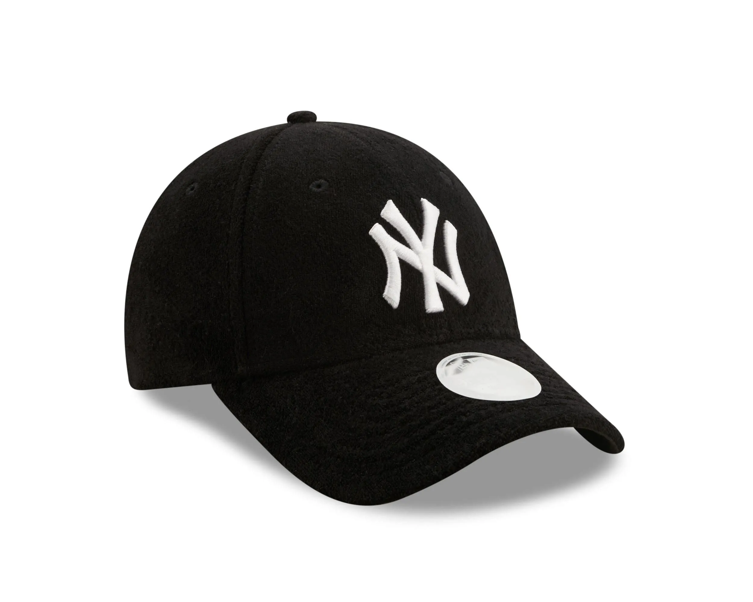 New Era New York Yankees 9Forty Towelling Basecap Black One-Size - immagine 3