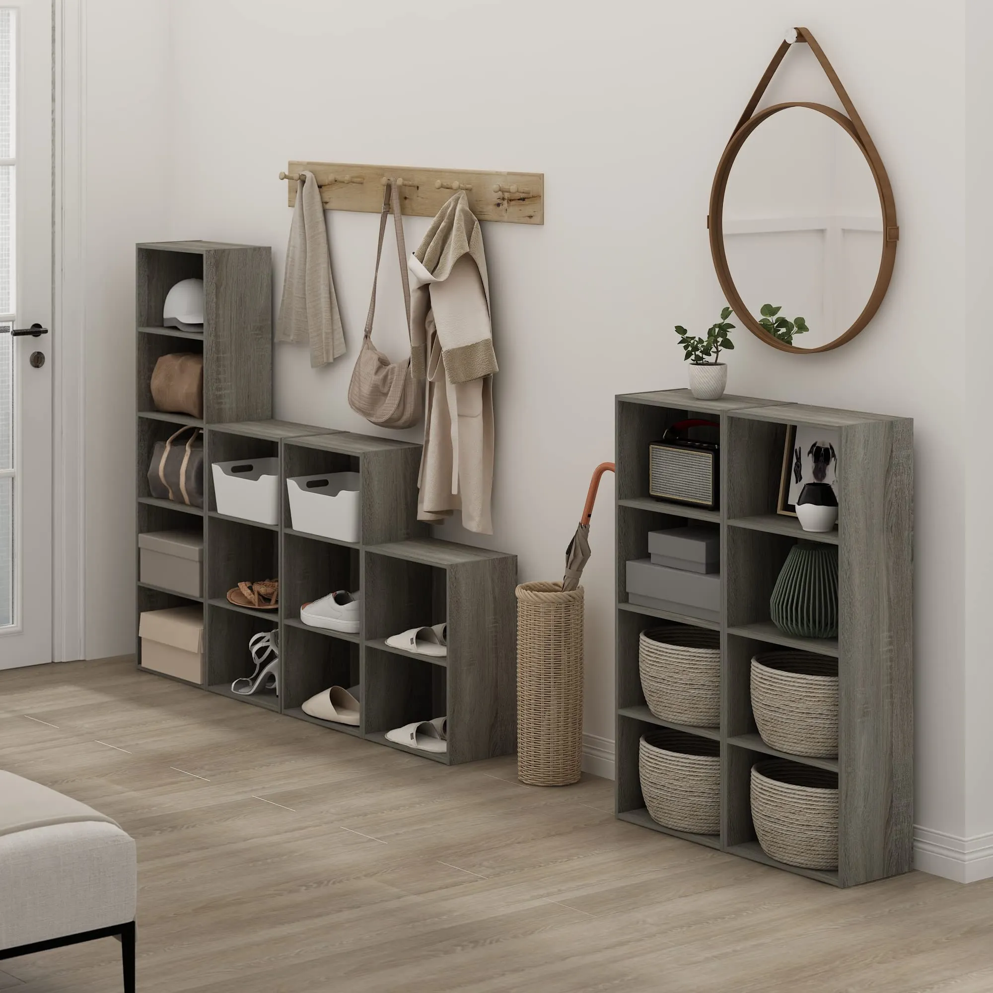 Furinno Luder Libreria a 2 Ripiani, Rovere Francese - immagine 2
