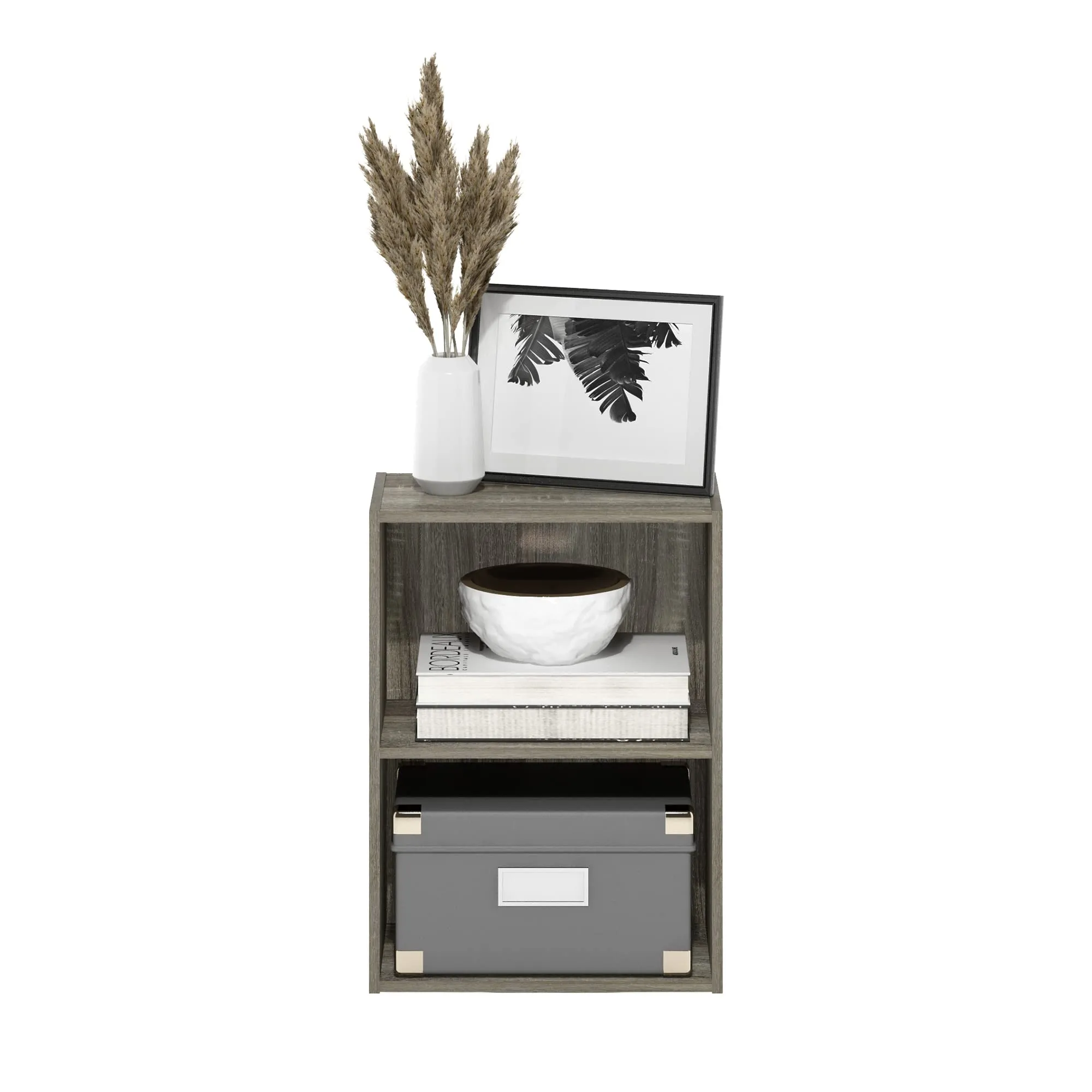 Furinno Luder Libreria a 2 Ripiani, Rovere Francese - immagine 3
