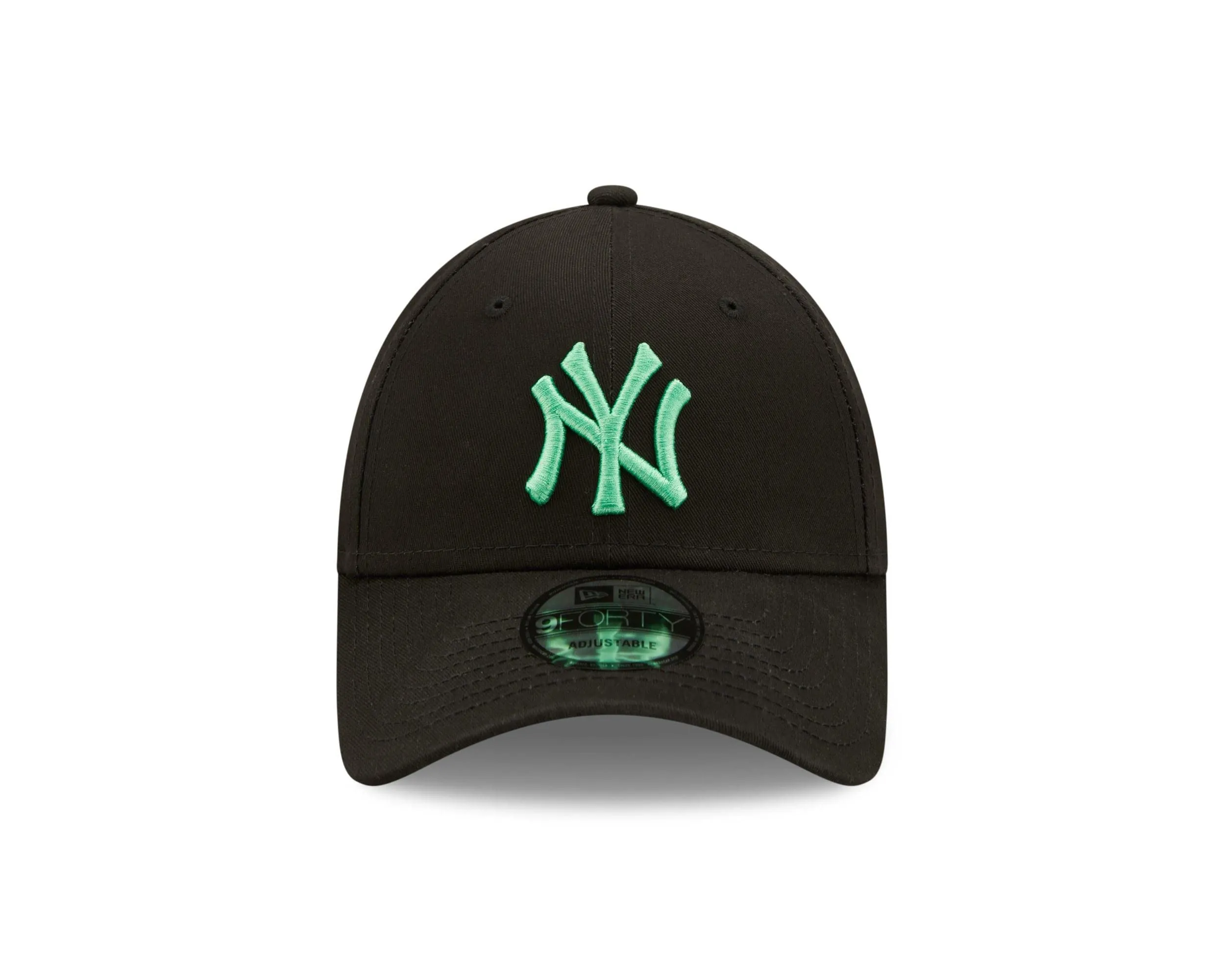 New Era League Essential New York Yankees MLB Baseball Cap - Black, One Size - immagine 2