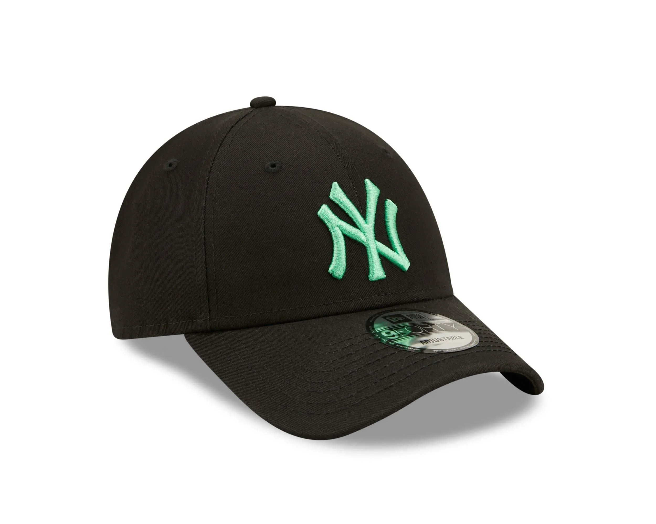 New Era League Essential New York Yankees MLB Baseball Cap - Black, One Size - immagine 3