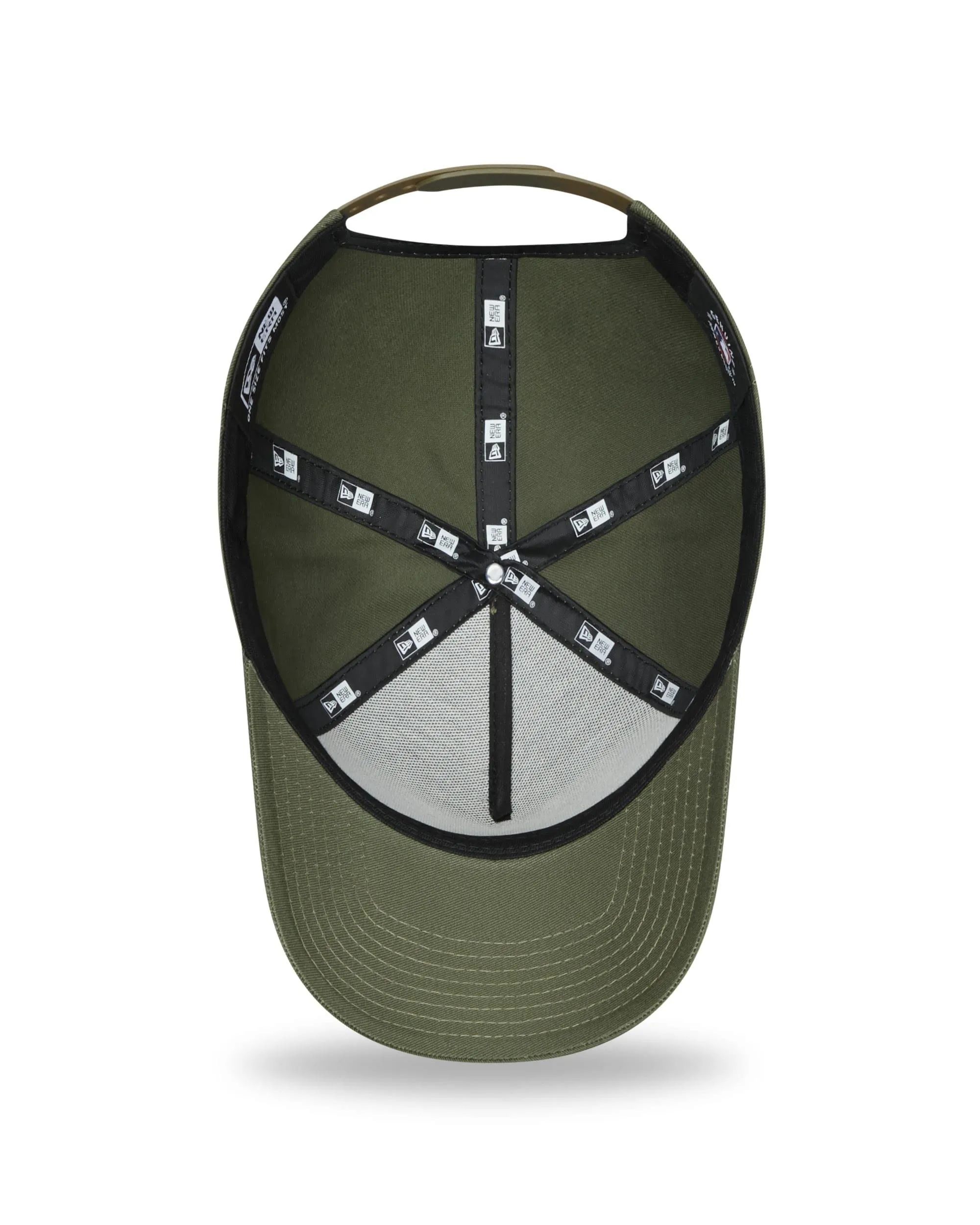 New Era New York Yankees 9Forty Adjustable Cap Olive Green - One Size - immagine 5