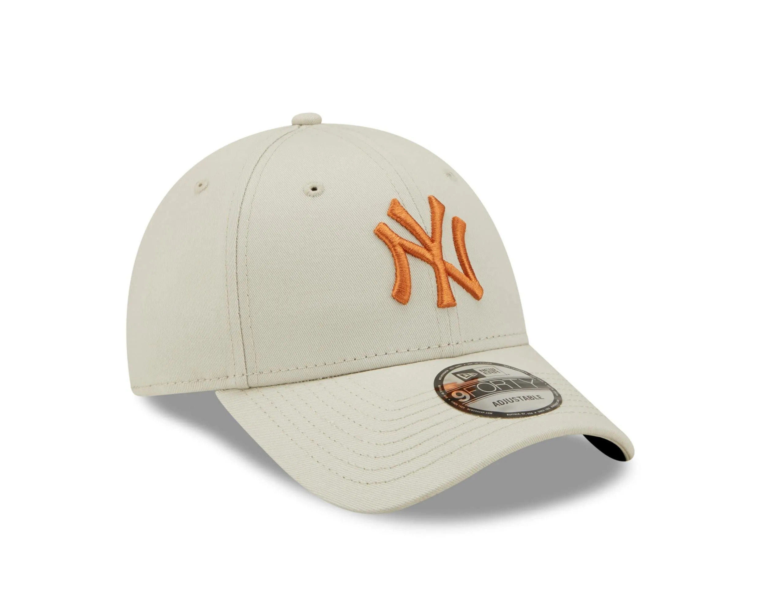 New Era MLB New York Yankees 9Forty Strapback Cap Beige - One Size - immagine 3