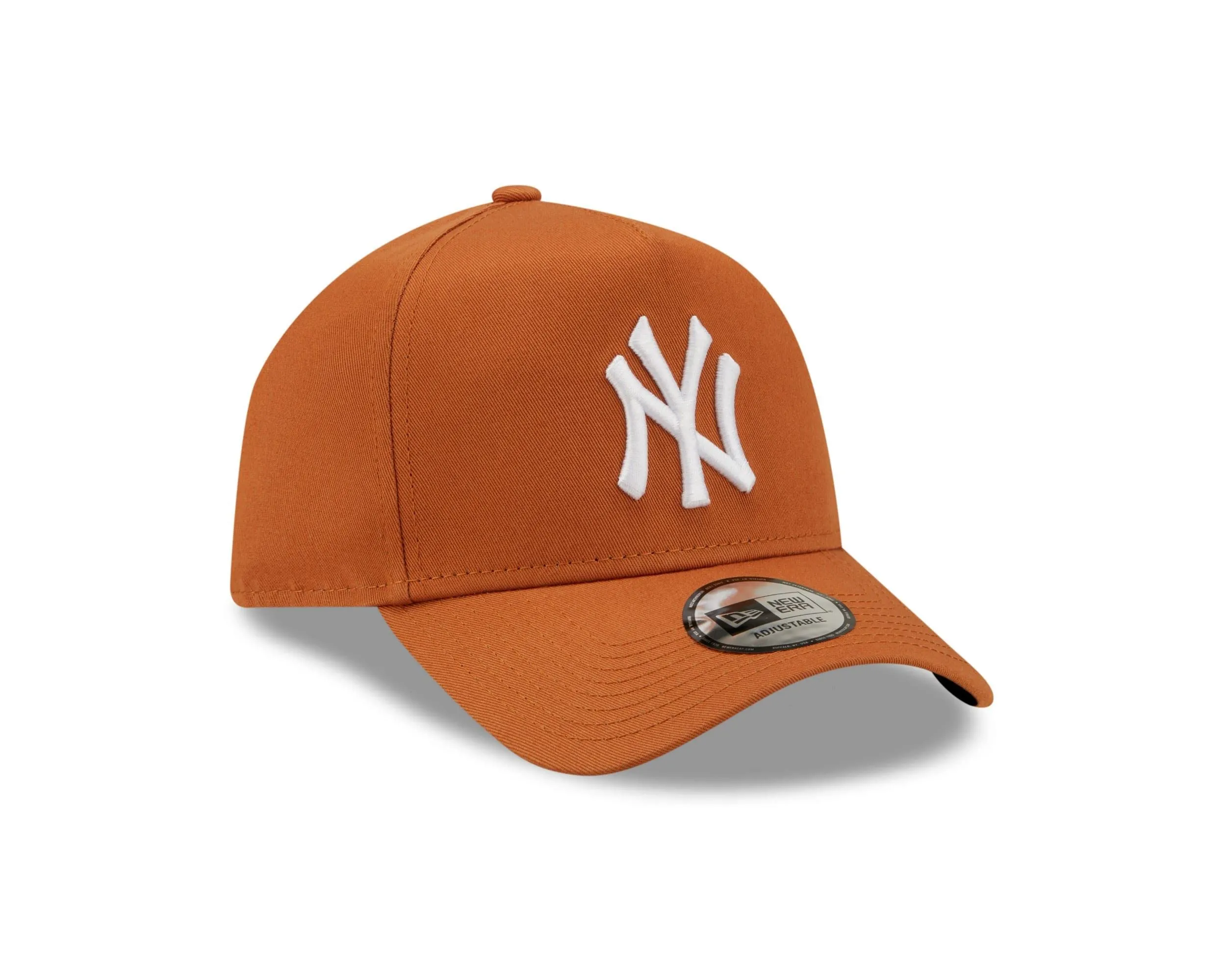 New Era York Yankees 9FORTY E-Frame Snapback MLB Cappellino Marrone - immagine 3