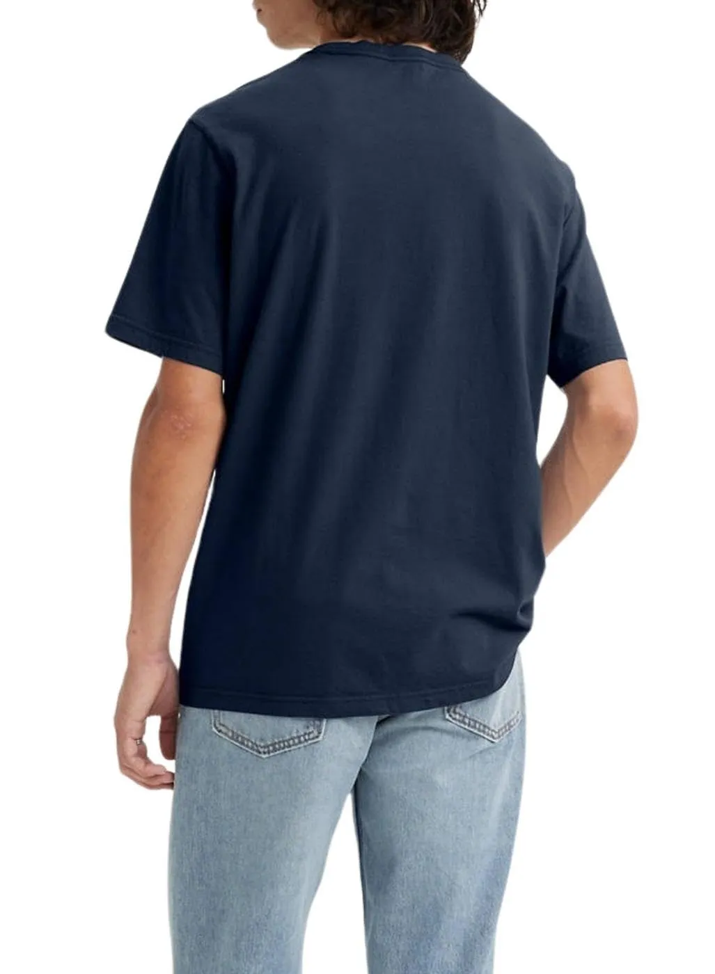 Levi's Graphic Crewneck T-shirt, Mini Sportswear Dress Blues, S Uomo - immagine 2
