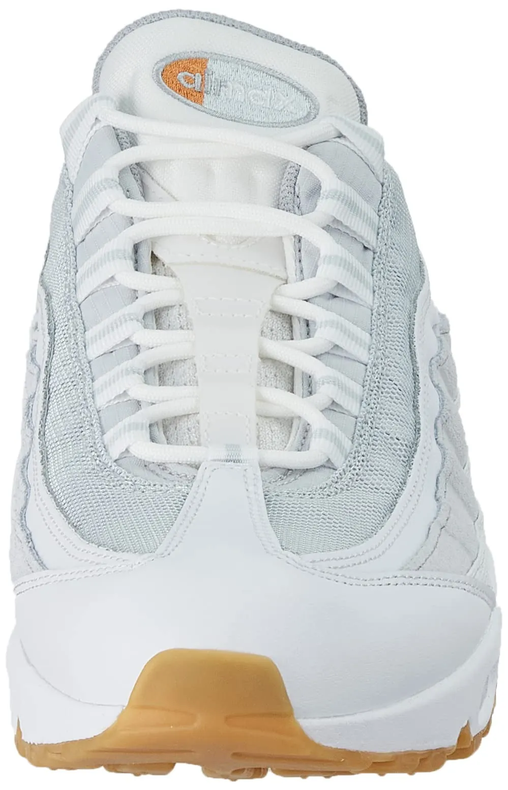 Nike Air Max 95 Uomo - Bianco Pure Platinum Wolf Grigio Curry Caldo - 42.5 EU - immagine 2