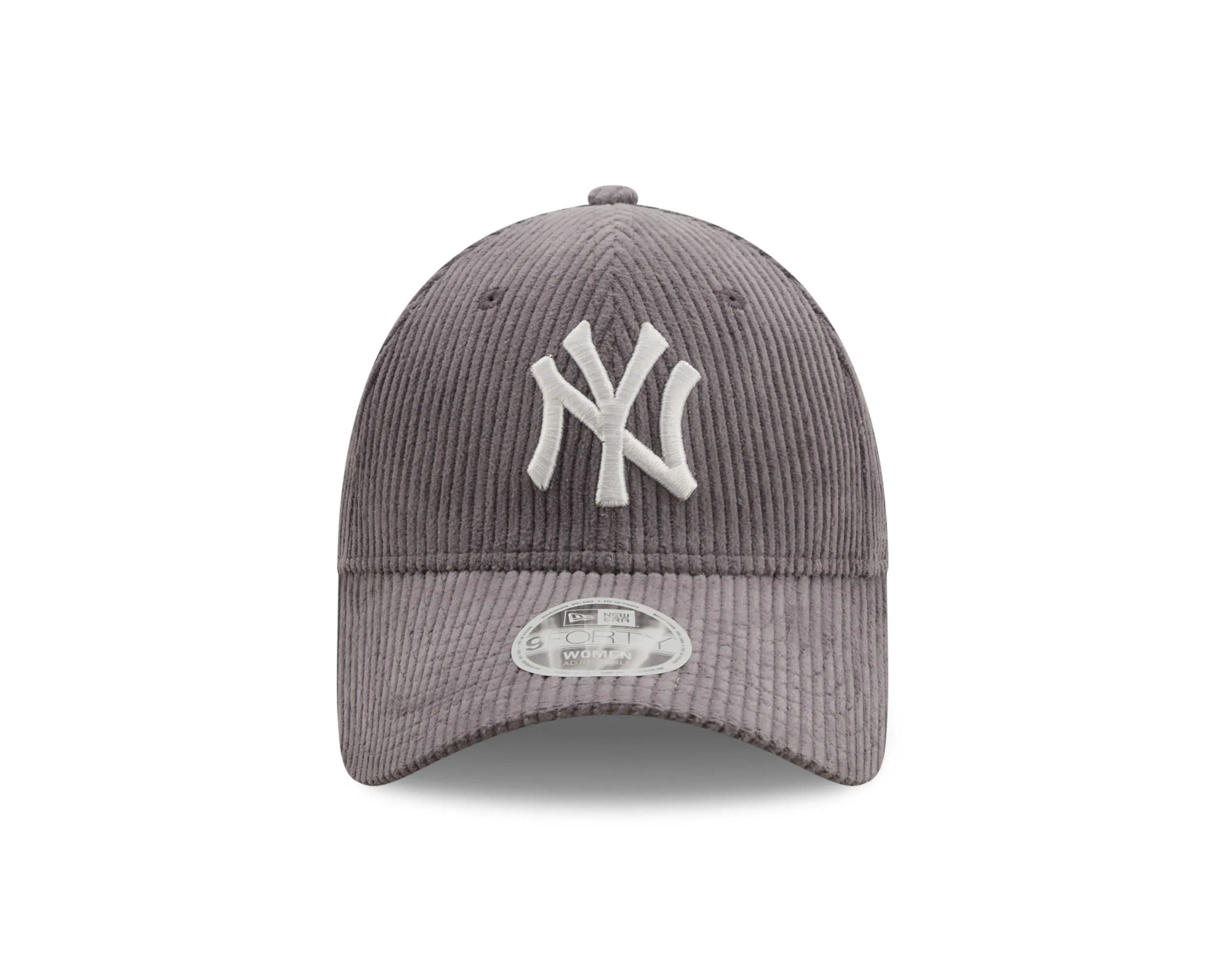 New Era New York Yankees MLB Women's Adjustable Basecap - Grey, One Size - immagine 2