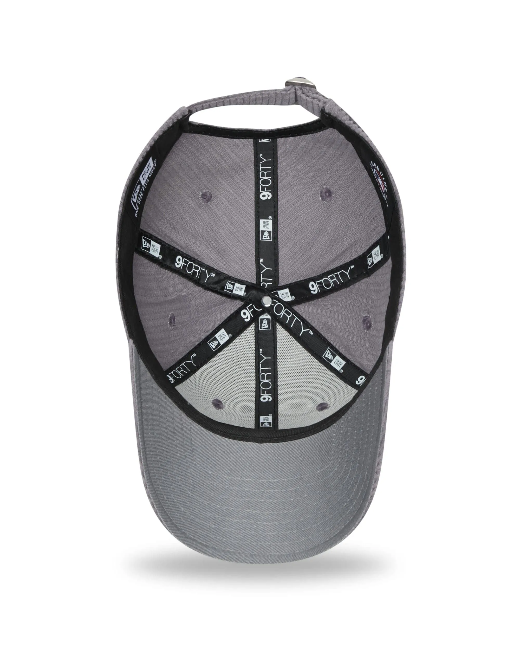 New Era New York Yankees MLB Women's Adjustable Basecap - Grey, One Size - immagine 5