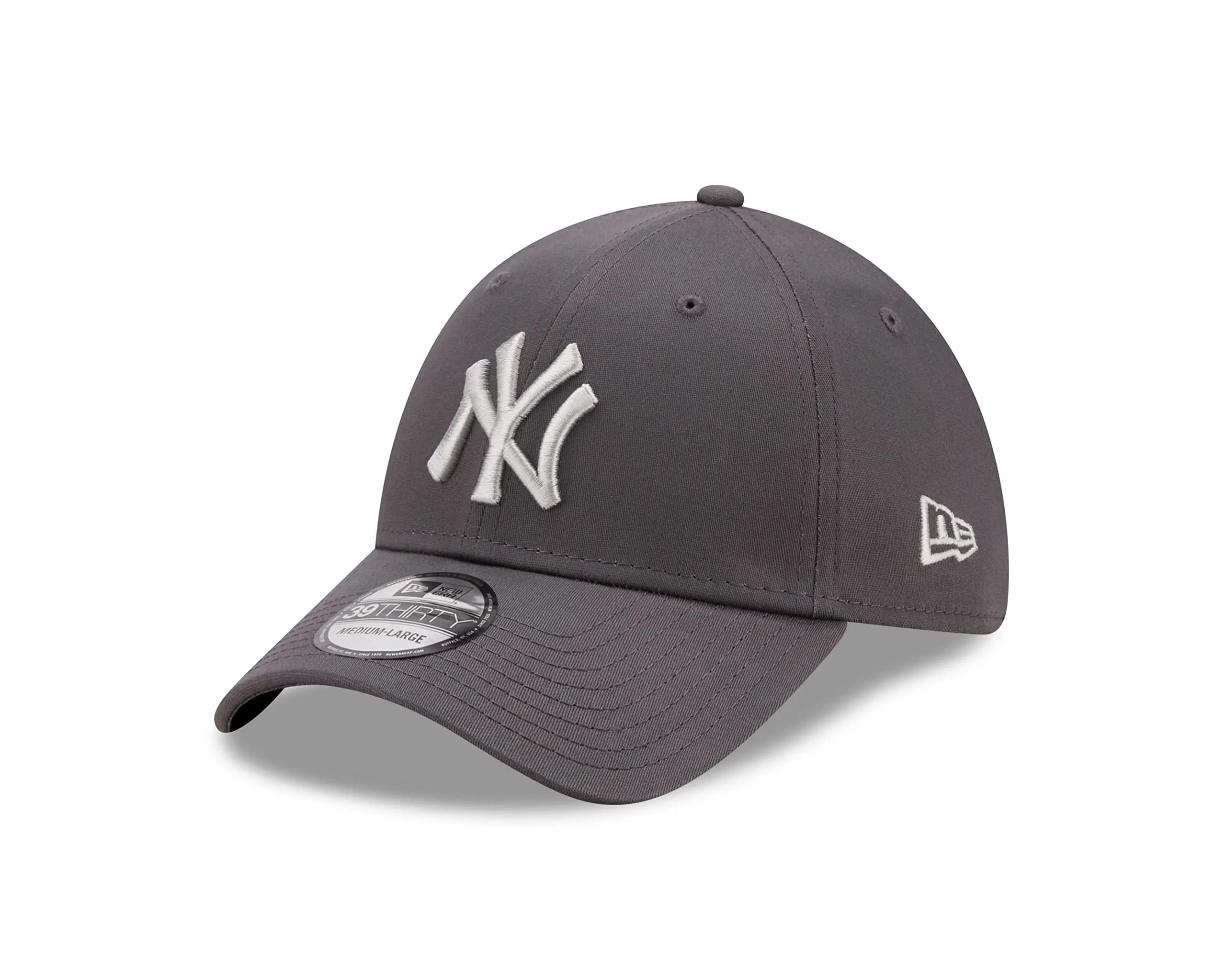 New Era York Yankees 39Thirty Basecap Grau - S-M - immagine 1