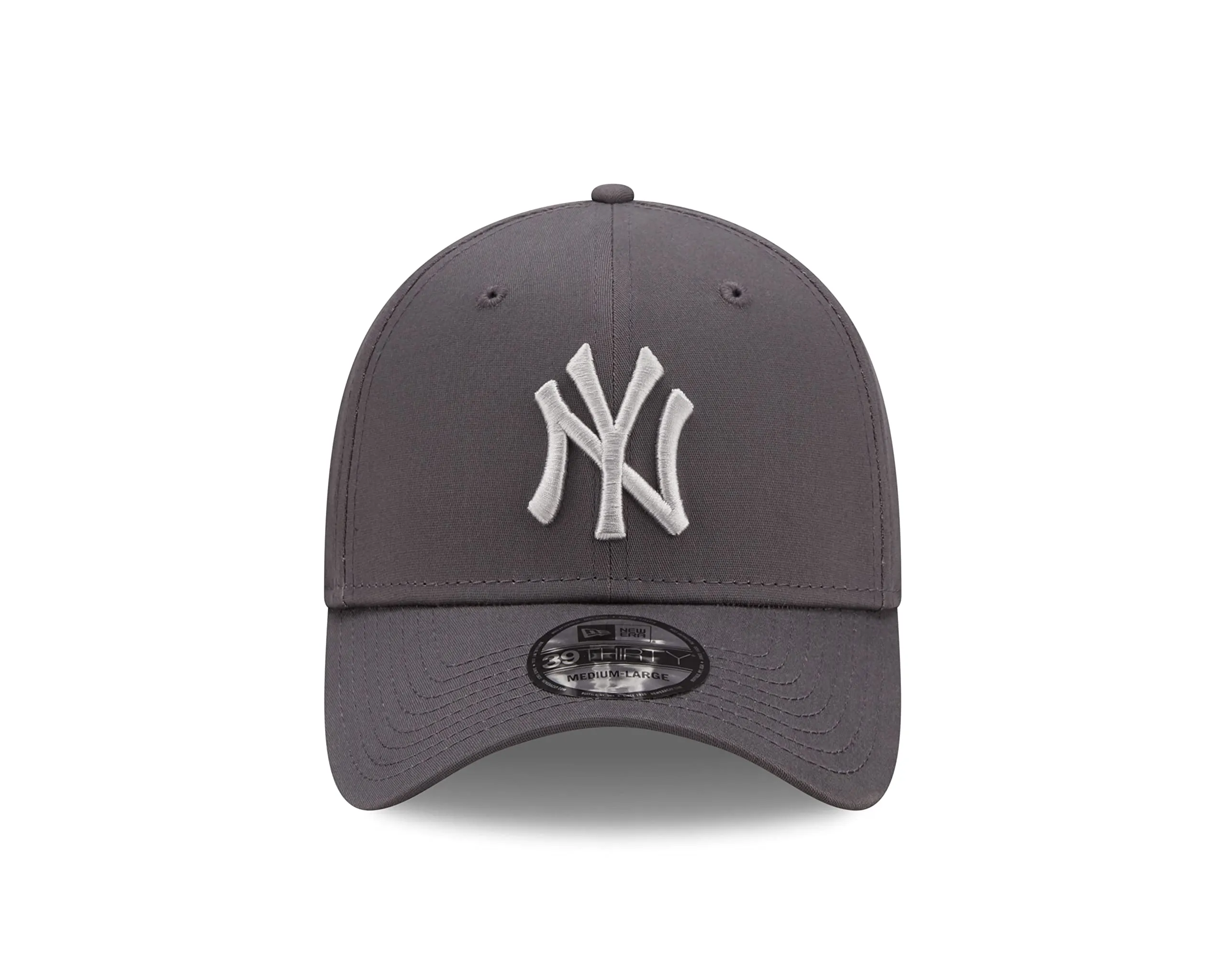 New Era York Yankees 39Thirty Basecap Grau - L-XL - immagine 2