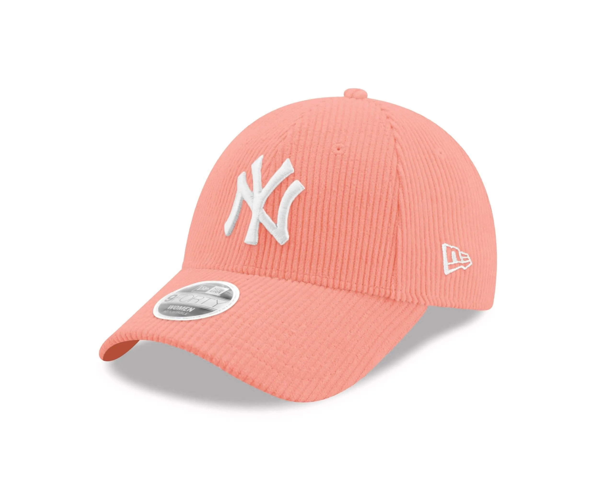 New Era New York Yankees Corduroy Baseball Cap for Women, Pink, One Size - immagine 1