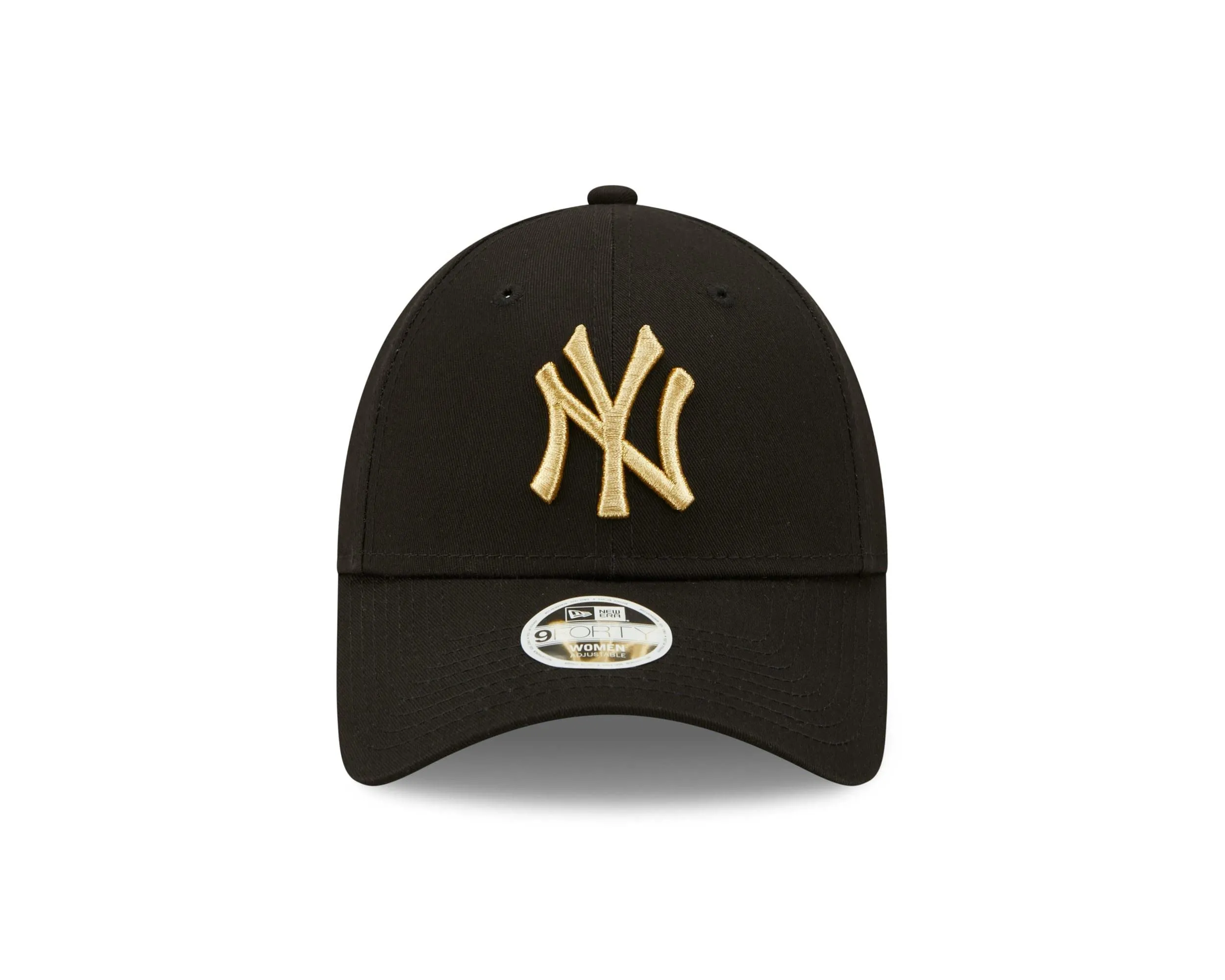 New Era New York Yankees 9Forty Cap for Women - Black Gold - One Size - immagine 2