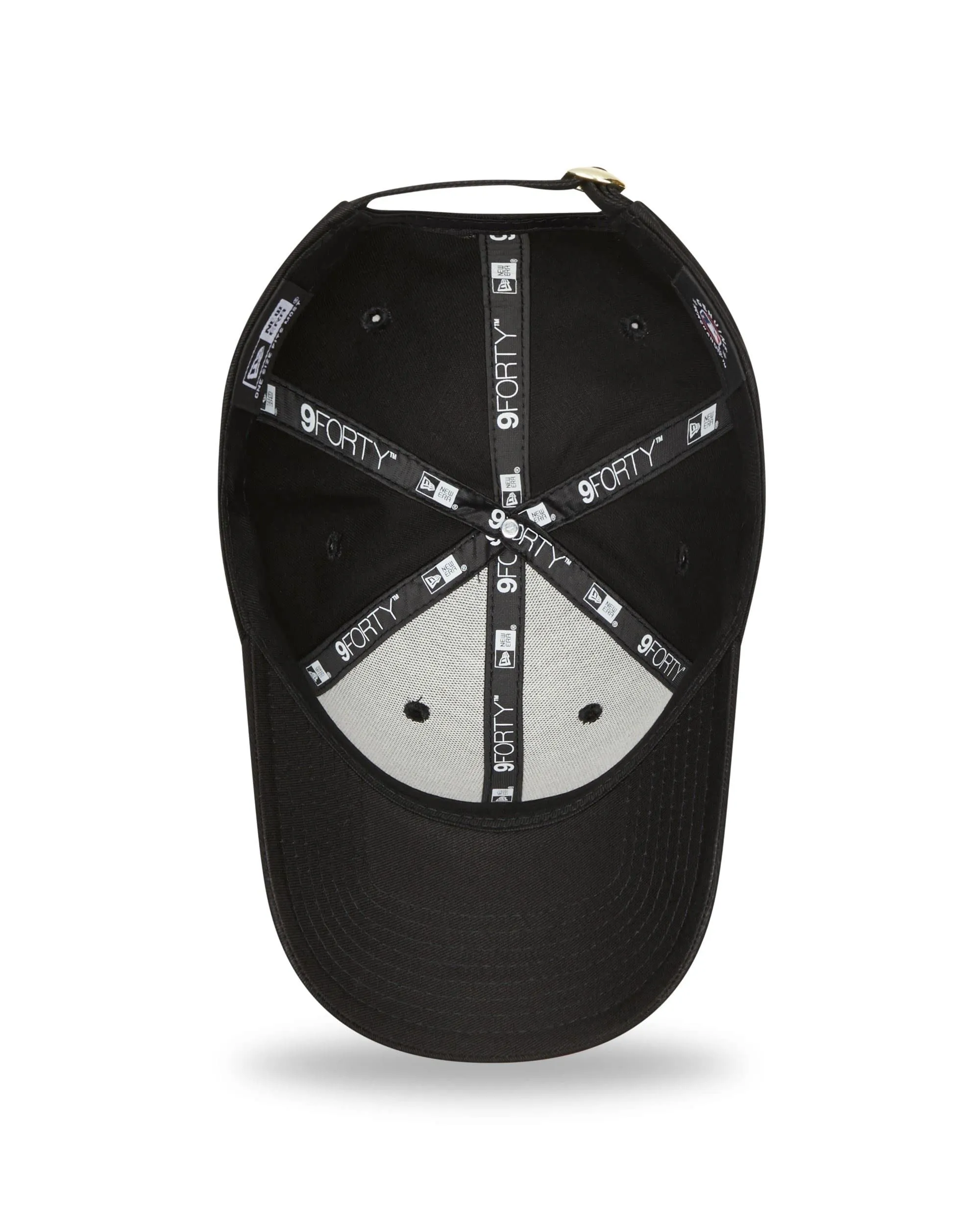 New Era New York Yankees 9Forty Cap for Women - Black Gold - One Size - immagine 5
