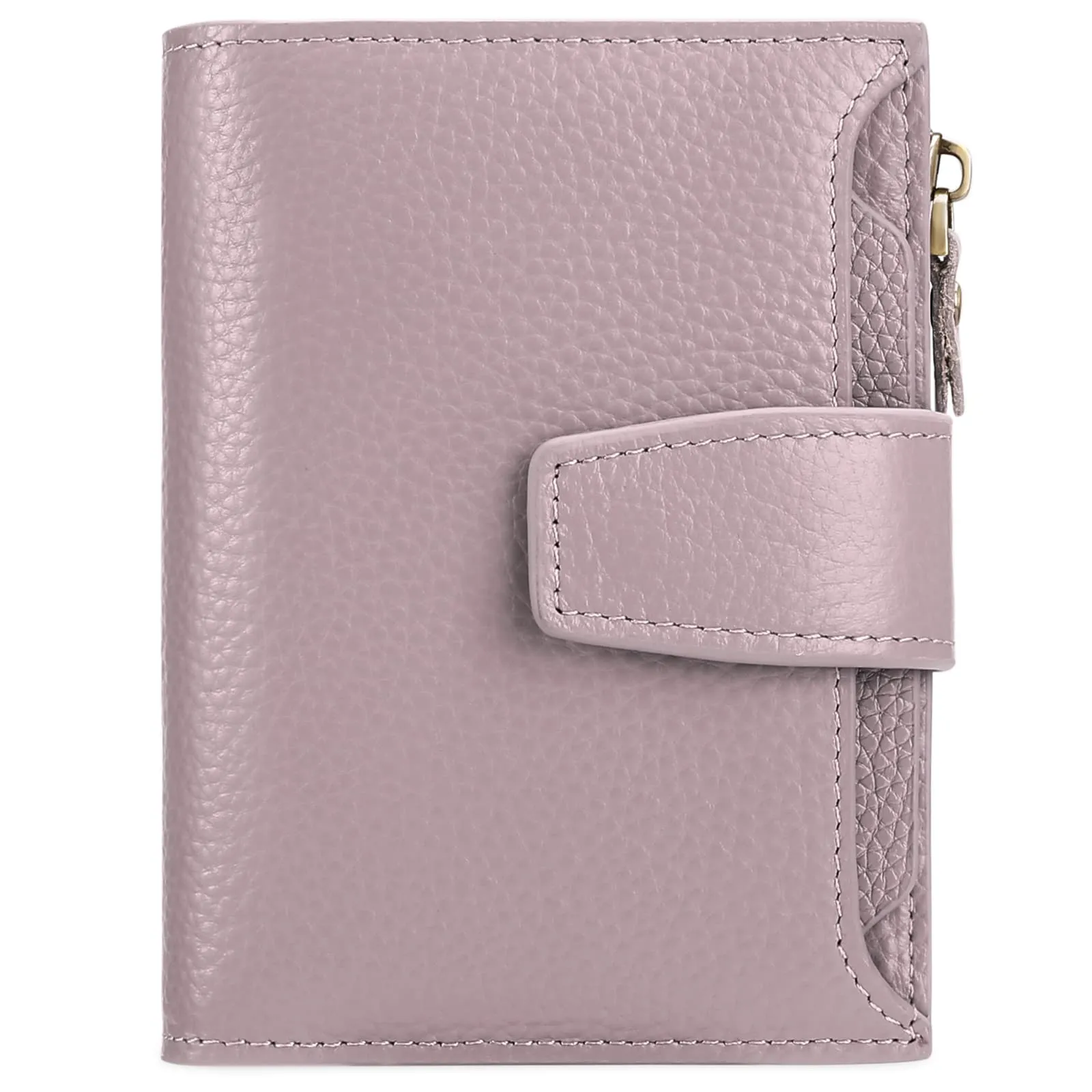 SENDEFN Portafoglio Donna in Pelle Vera con Blocco RFID, 14 Slot per Carte e Portamonete con Cerniera - immagine 5