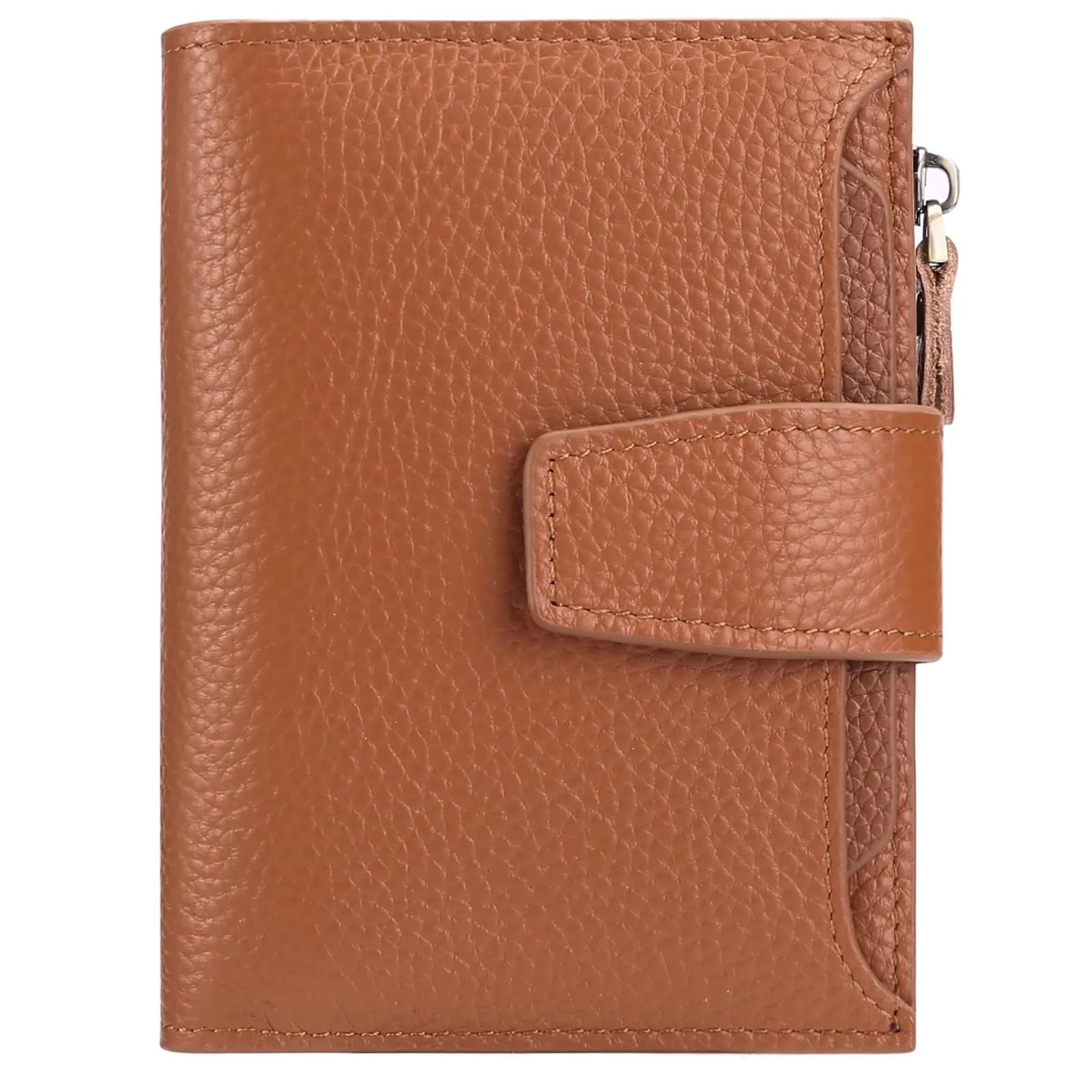 SENDEFN Portafoglio Donna in Pelle Vera con Cerniera e 14 Slot per Carte, RFID Blocking - immagine 2