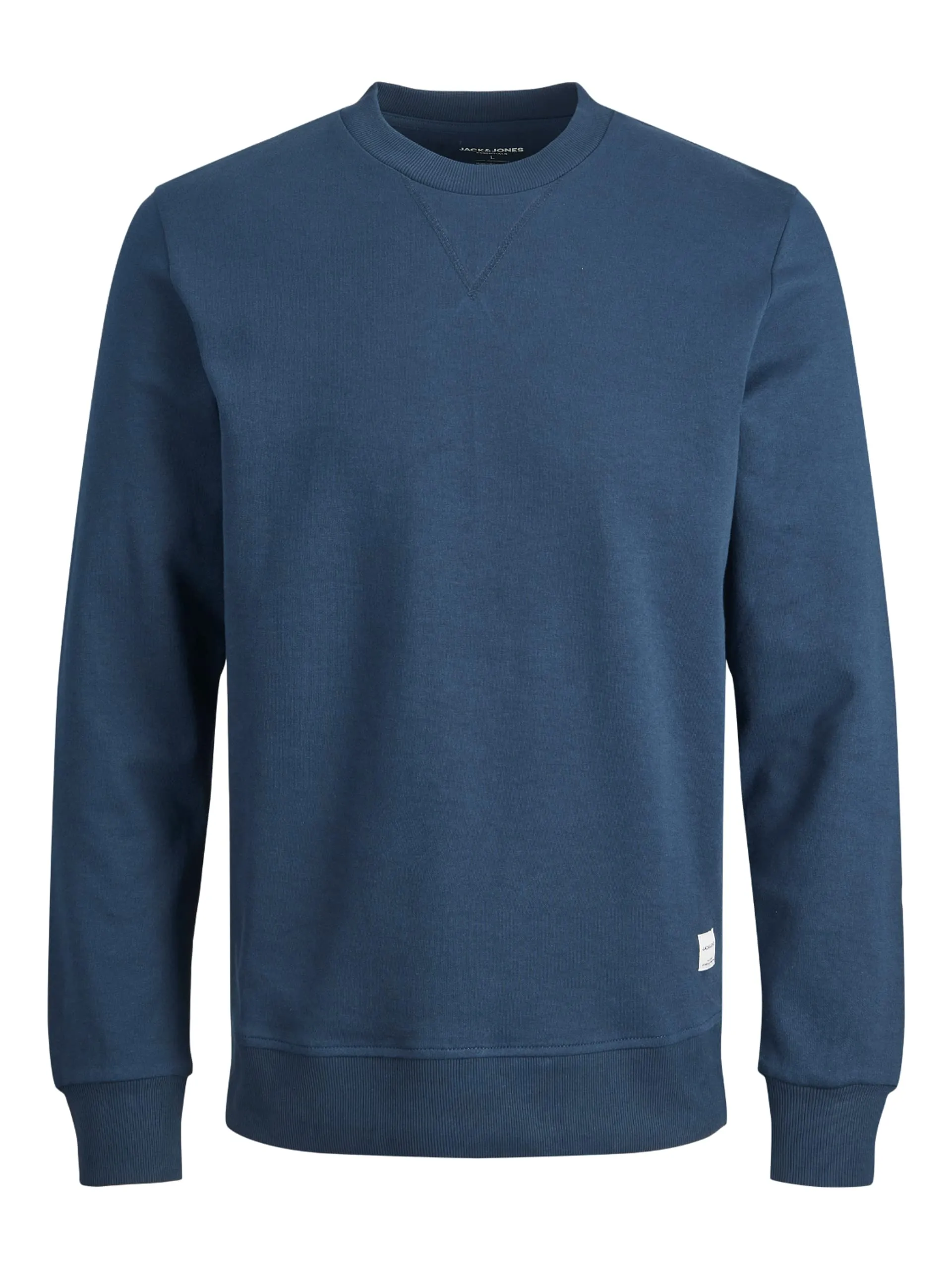 Jack & Jones Felpa Basic da Uomo con Scollo Rotondo, Insignia Blue, XL - immagine 1