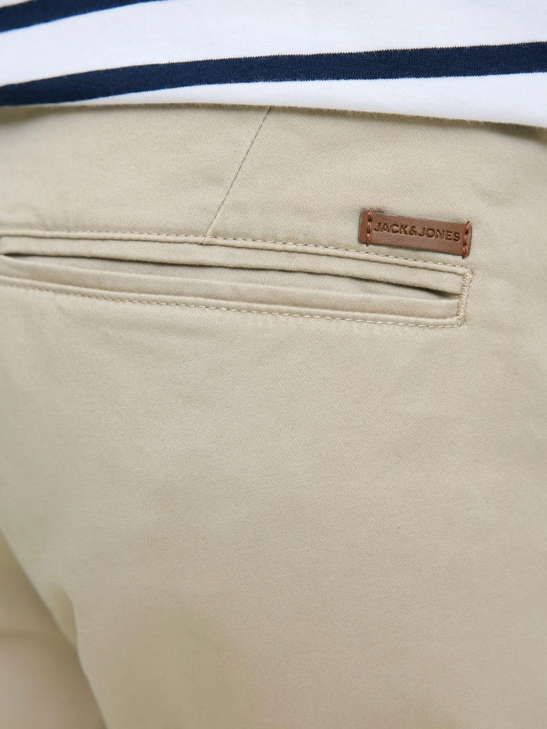 Jack & Jones Bermuda Chino Regular Fit Grigio XL - immagine 6