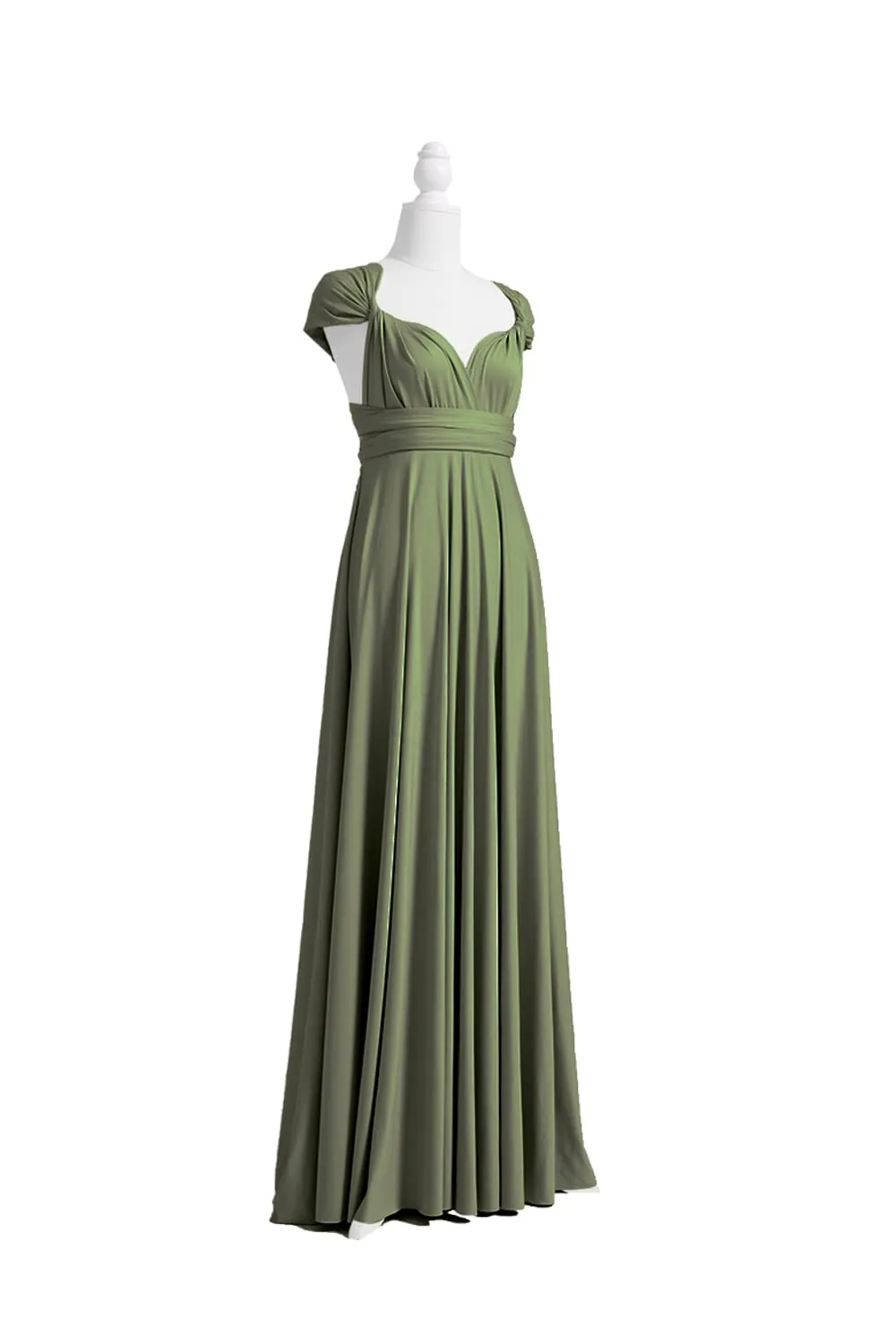 72styles Abito Cerimonia Donna Vestito Elegante Infinity Damigella d'Onore - immagine 4