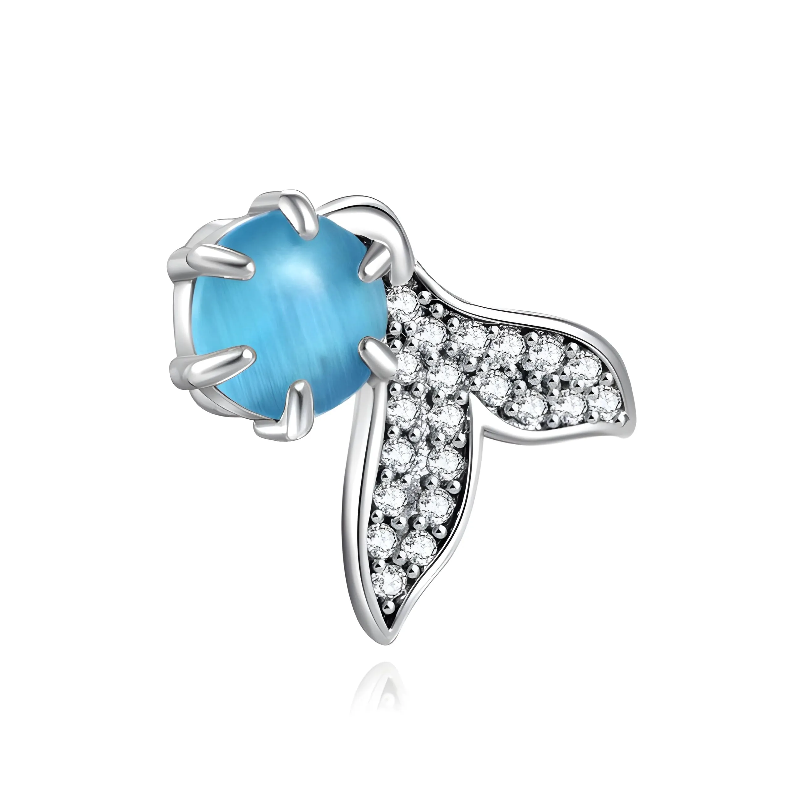 JCaleydo G 122 Charm in Argento Sterling 925 Compatibile con Bracciale Pandora JCB1712 - immagine 1